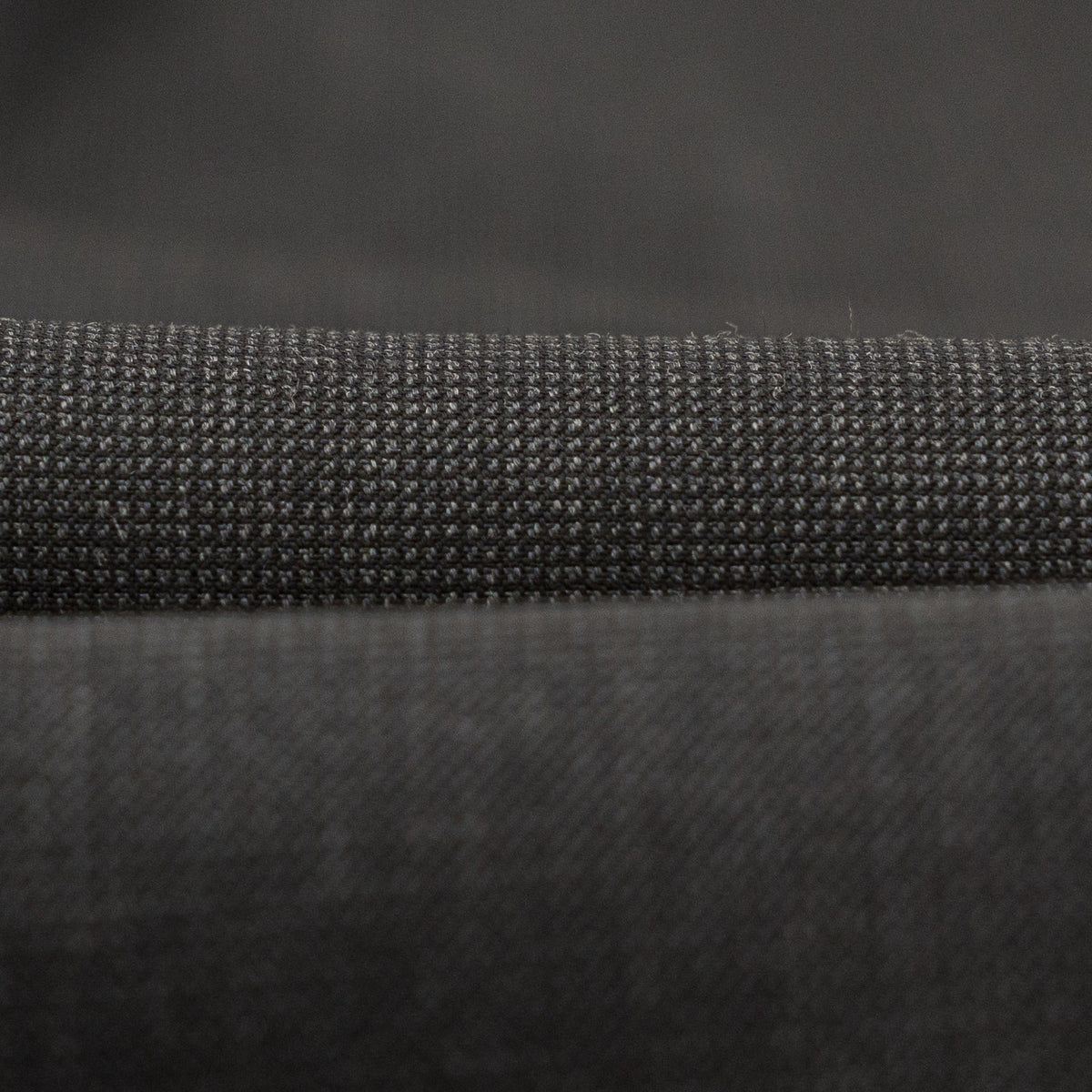 $6850 ISAIA NAPOLI "Capri" Dark Gray Suit Hand-Sewn Fine Wool Textured