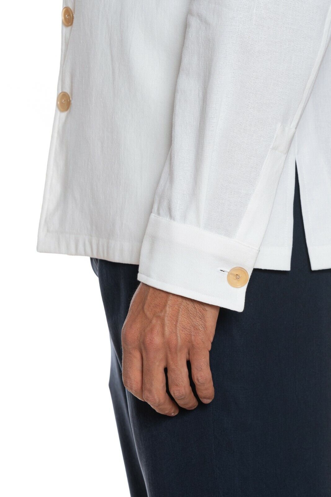 1200$ BELVEST Sartorial Jacket Military Style Linen Cotton JACKETINTHEBOX Editio