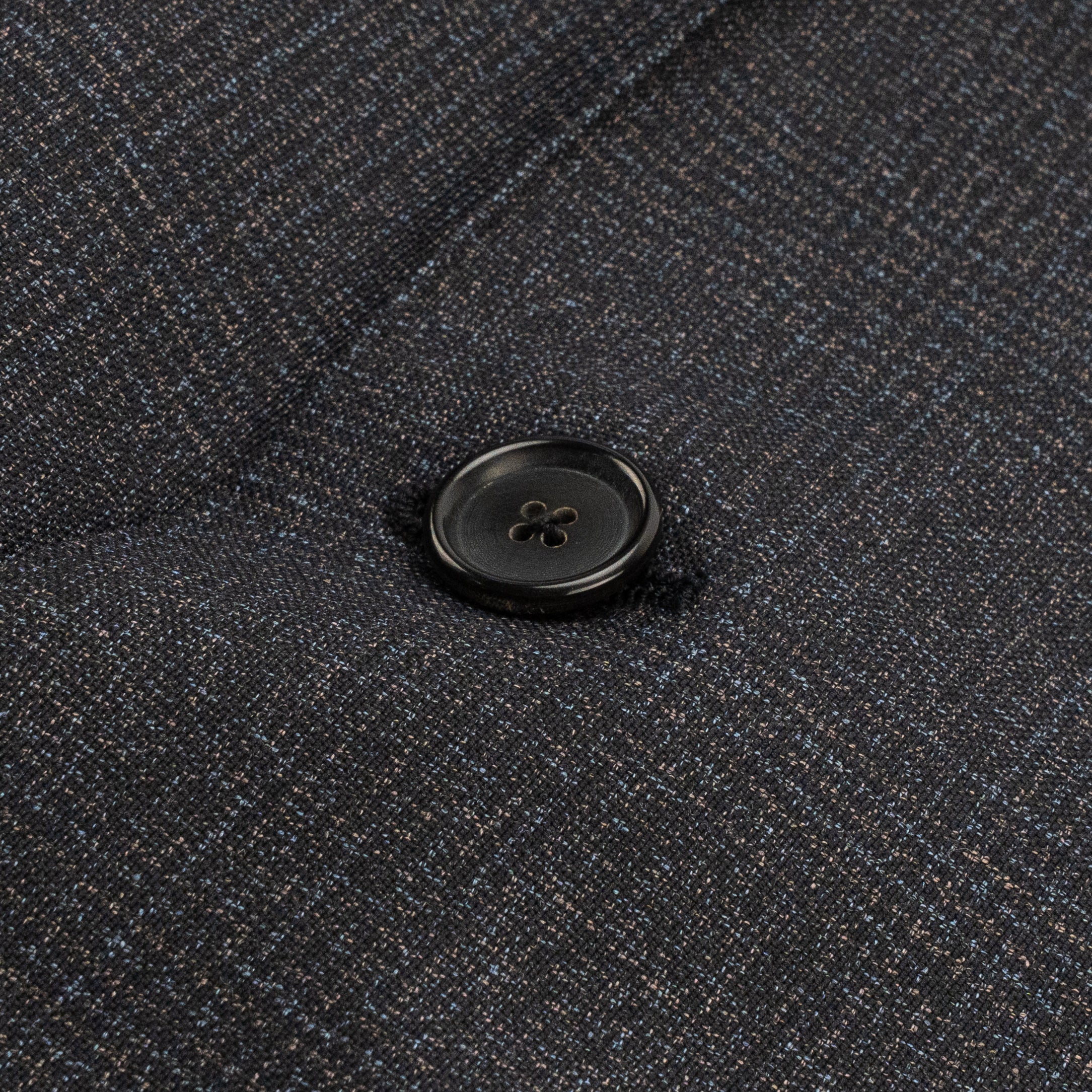 RAFFAELE CARUSO Blue / Gray Suit Fine Wool 110's Glen Plaid 42 US / 52 EU