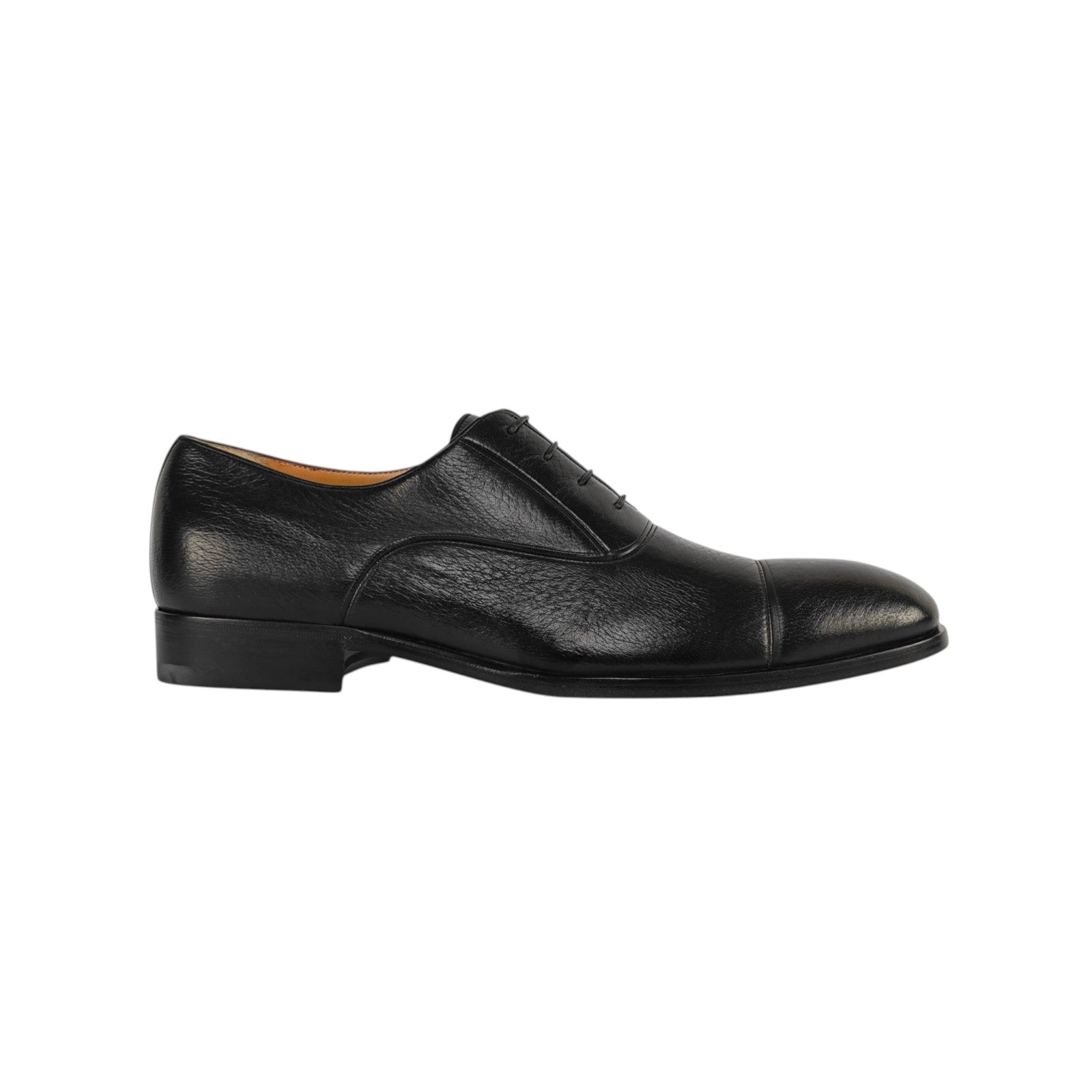 TESTONI Scarpe Oxford Black Label Goodyear Welted in pelle di cervo 8 UK / 9 US / 42 IT
