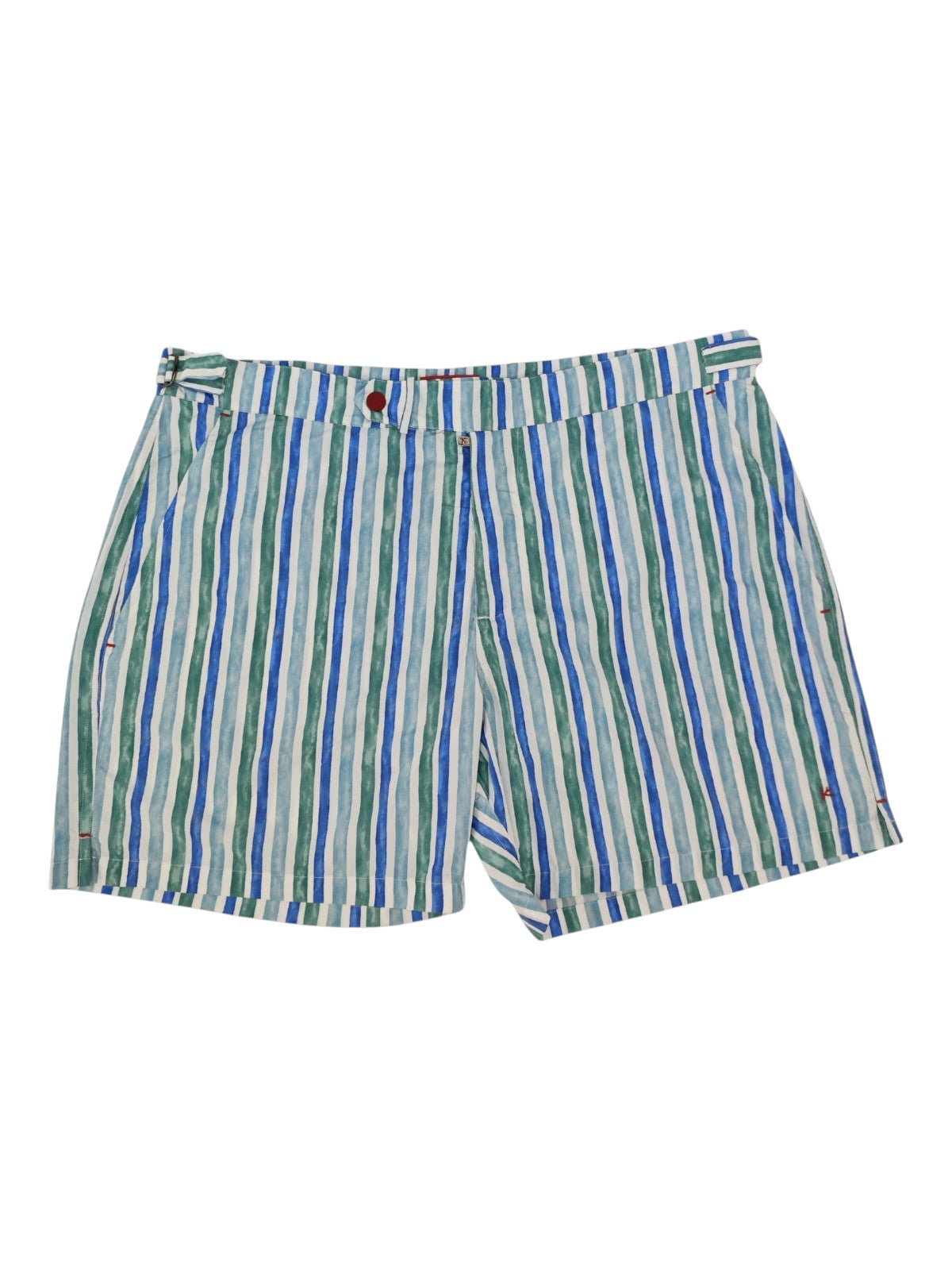 ISAIA NAPOLI Striped Casalnuovo Swimsuit Swim Trunks Size XL