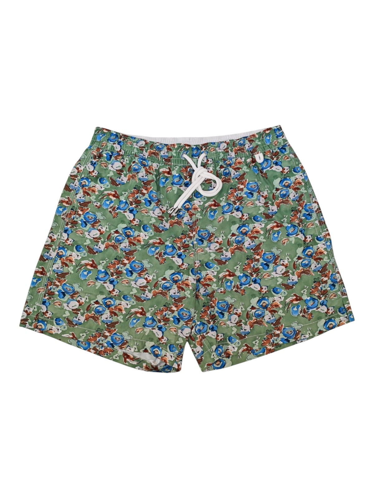 ISAIA NAPOLI "Abstract" Swimsuit Swim Trunks whit Drawstring Waist Size S