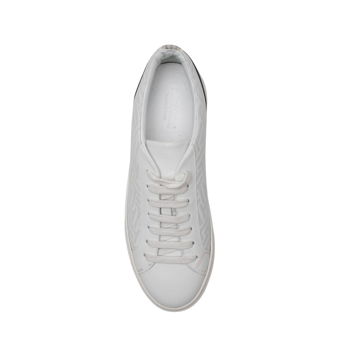 TESTONI Sneaker Weaving T Macro Calf White 8 UK  / 9 US / 42 IT