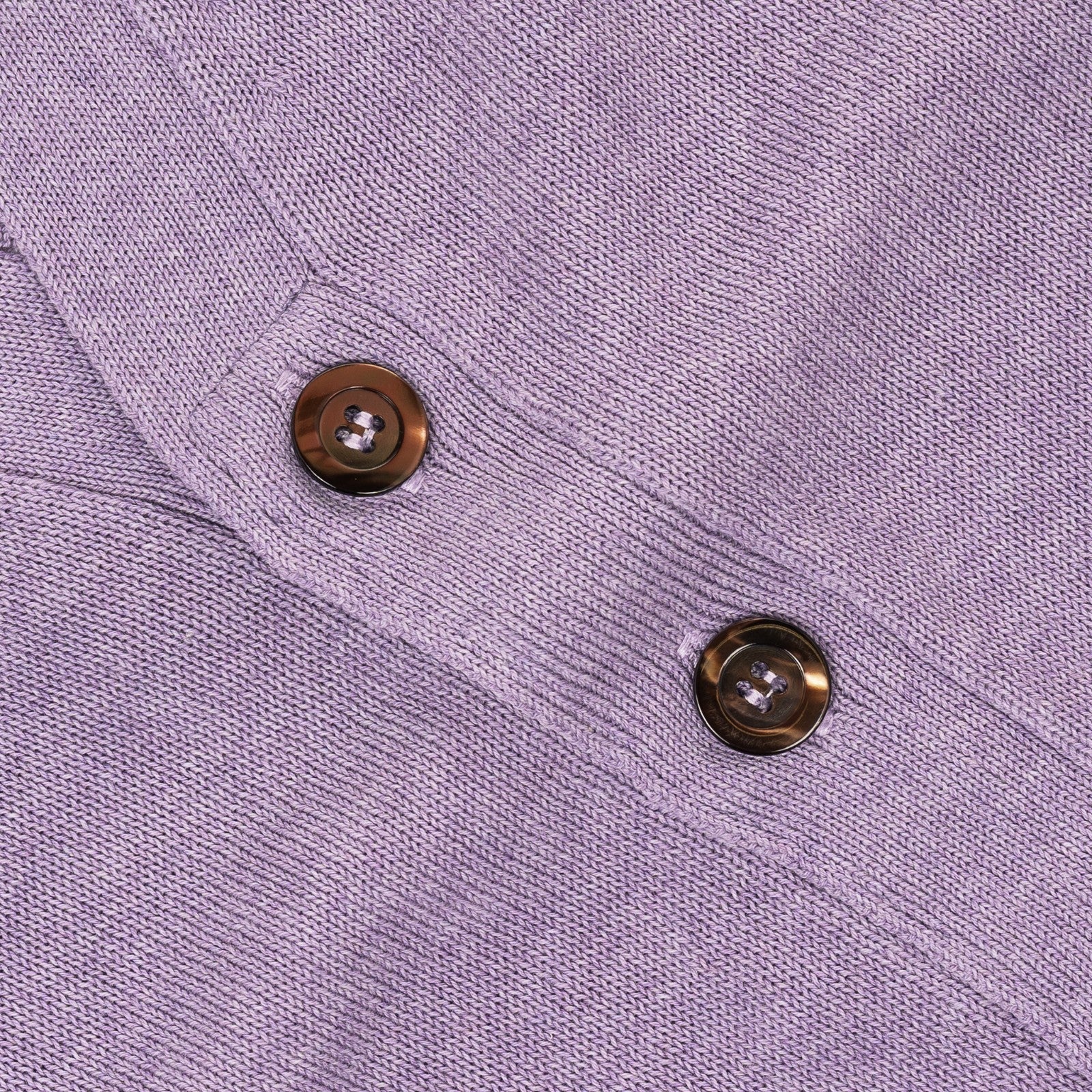 350$ RUBINACCI NAPOLI Lilac Cardigan Vest Gilet Knit Cotton