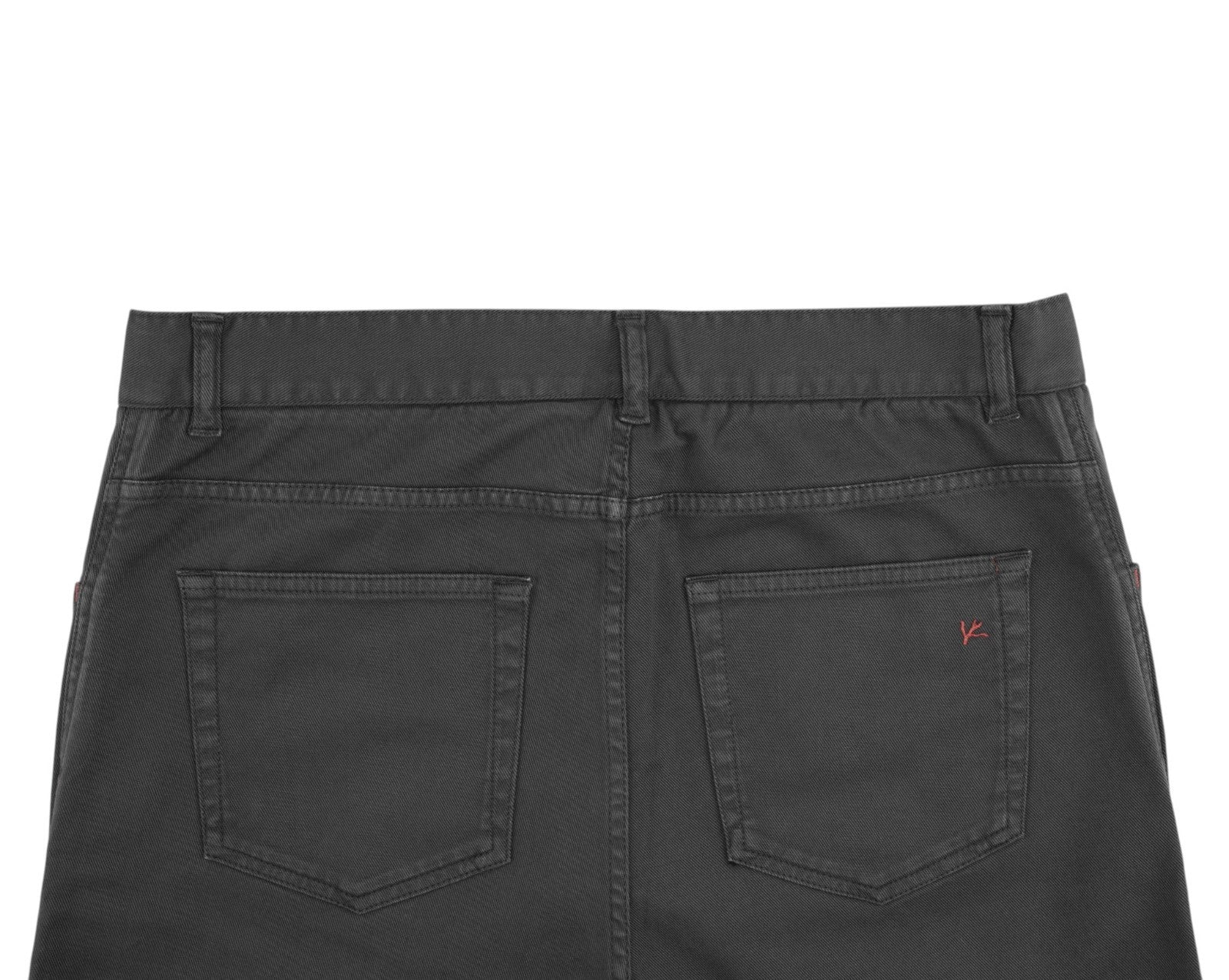 690$ ISAIA NAPOLI Dark Gray Denim Jeans Pant 5 Pocket Cotton 34 US / 50 EU