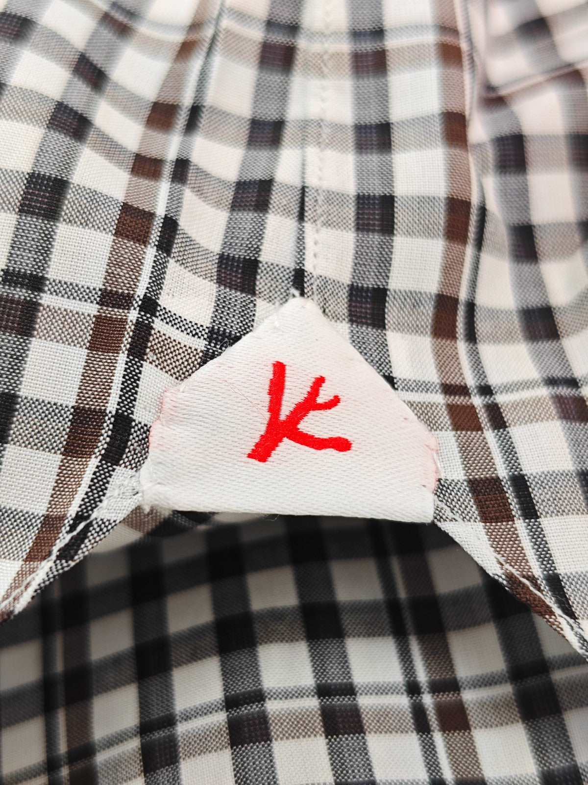 730$ ISAIA "Milano" Dress Shirt Checks Hand-Sewn Fine Cotton 15.75 - 40