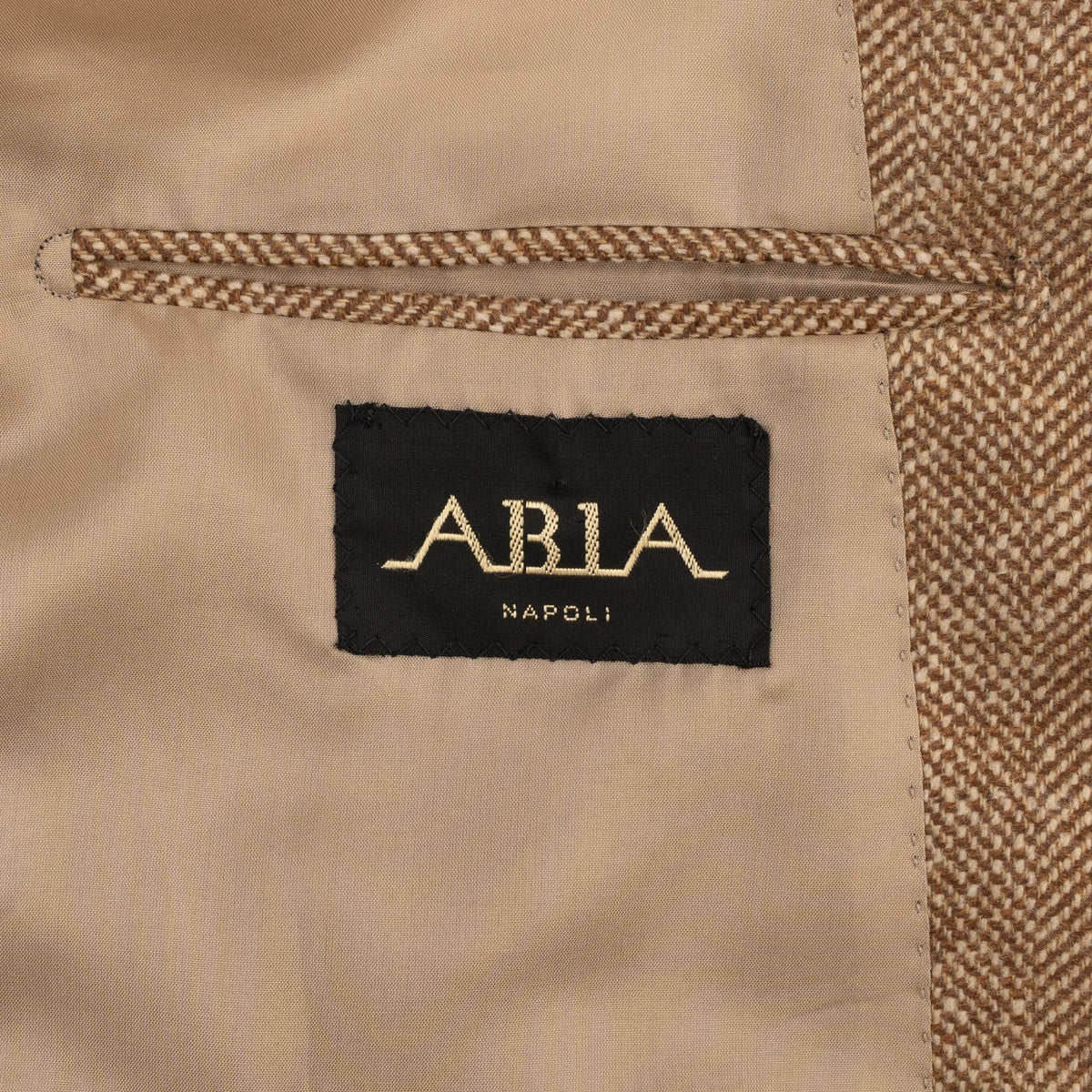 2950$ ABLA by ATTOLINI Beige 3/2 Roll Sport Coat 100% Cashmere 46 US / 56 IT  7R
