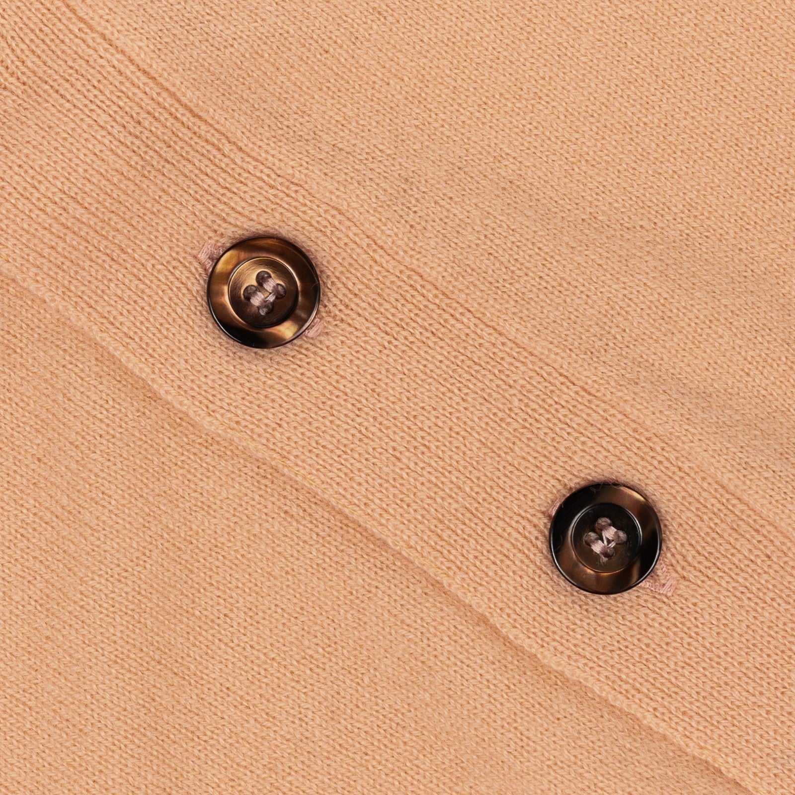 690$ RUBINACCI NAPOLI Salmon Cardigan Vest Gilet 100% Cashmere 36 US / 46 EU  S