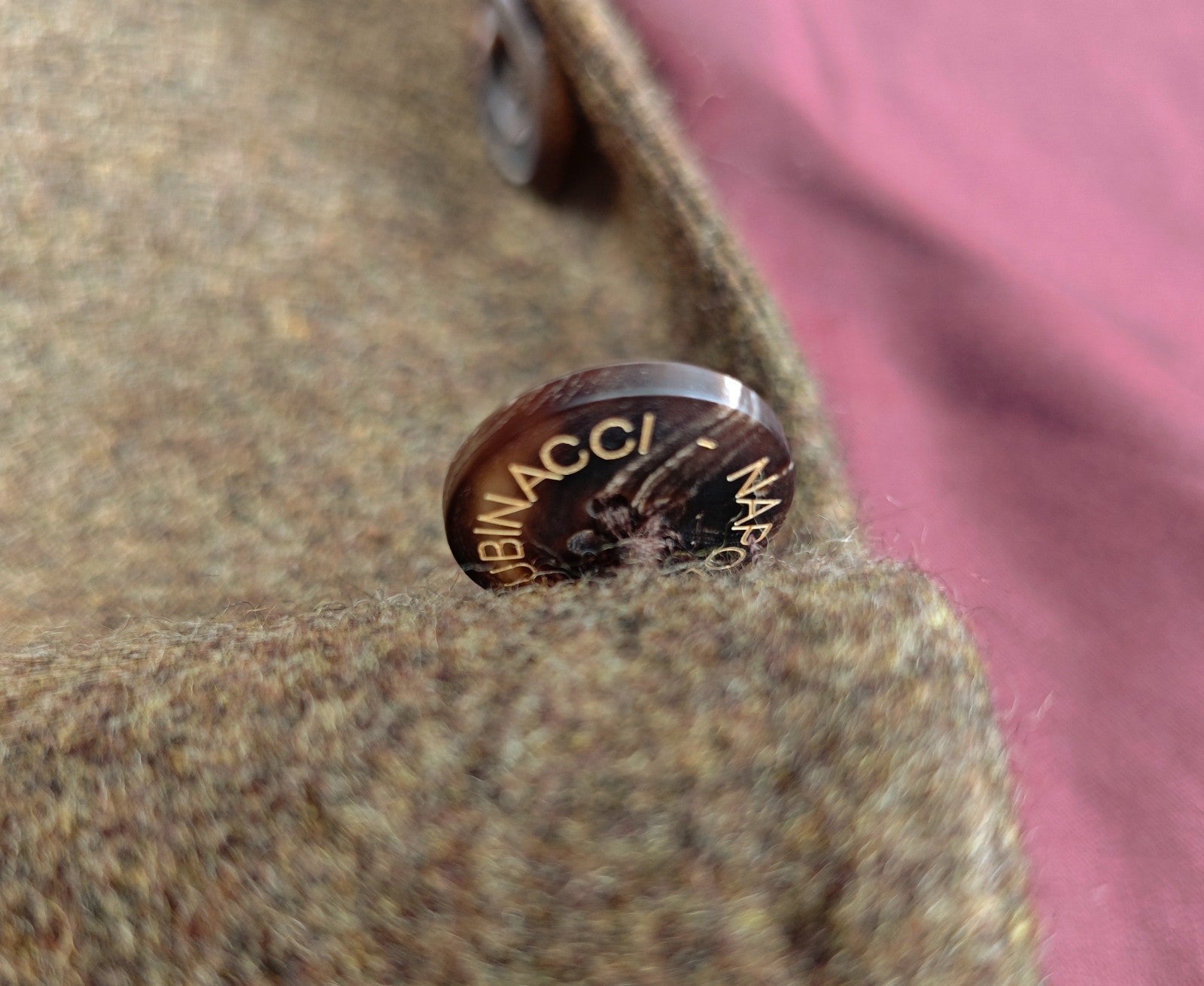 $2200 RUBINACCI NAPOLI Green Jacket Sport Coat Heavy Cashmere 42 US / 52 EU