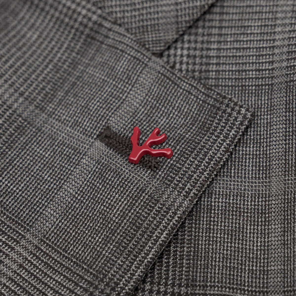 $6600 ISAIA NAPOLI "Marechiaro" Gray Suit Fine Wool 4 Season 38 US / 48 EU 8R