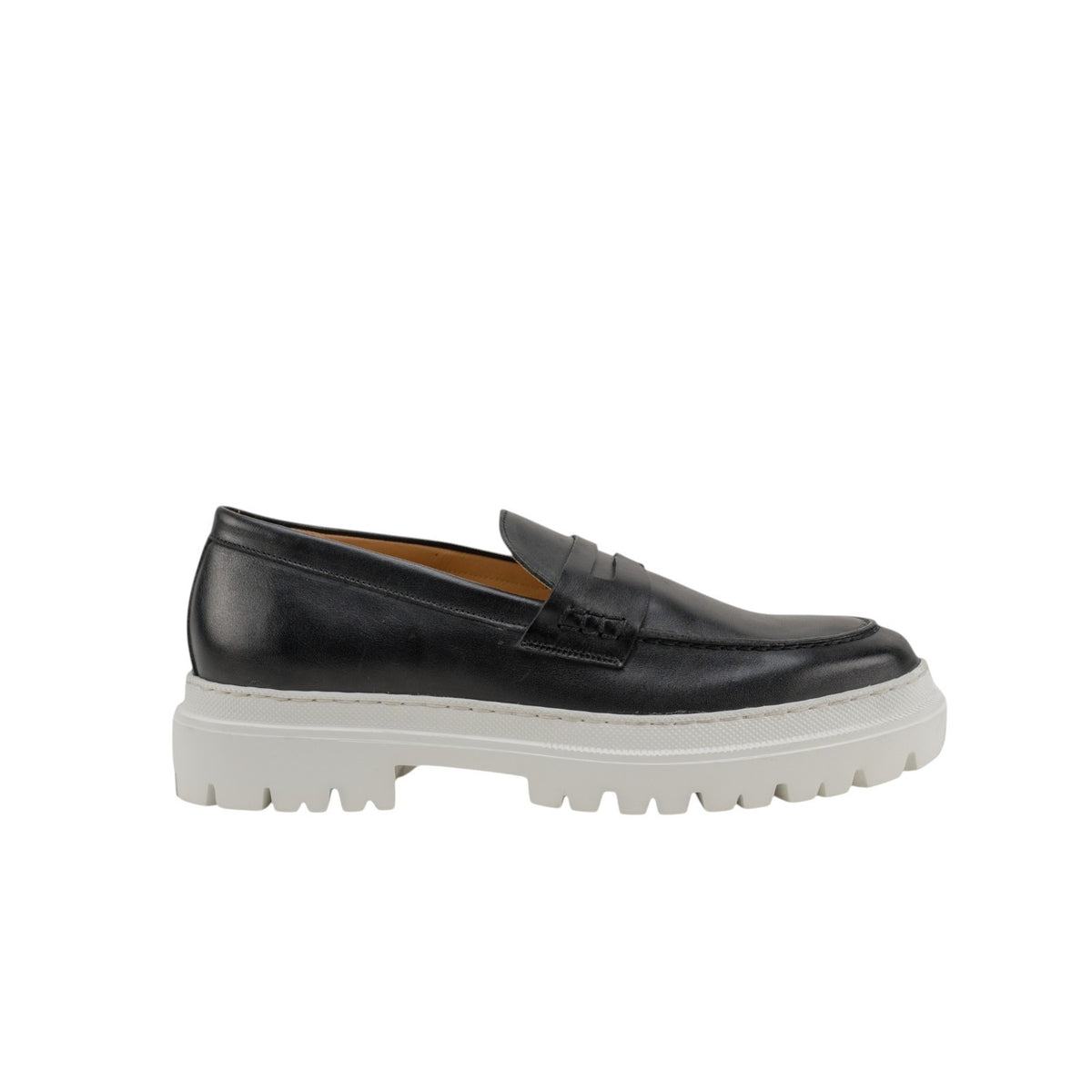 1050$ TESTONI "Mantova" Loafer Black Sneaker Lux Calf 8 UK /  9 US / 42 IT