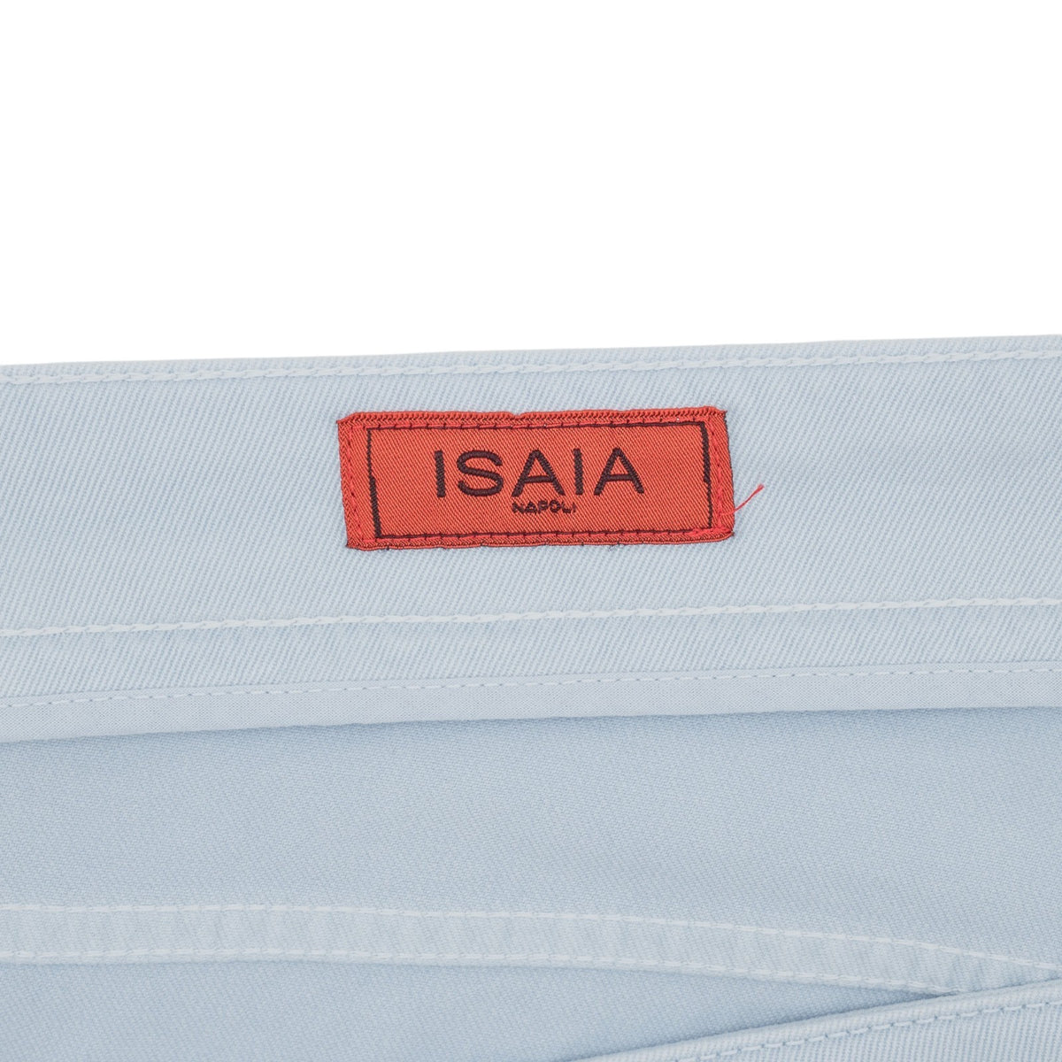 735$ ISAIA Light Indigo Denim Jeans 5 Pocket Pant Cotton Regular Fit 42 US 58 EU