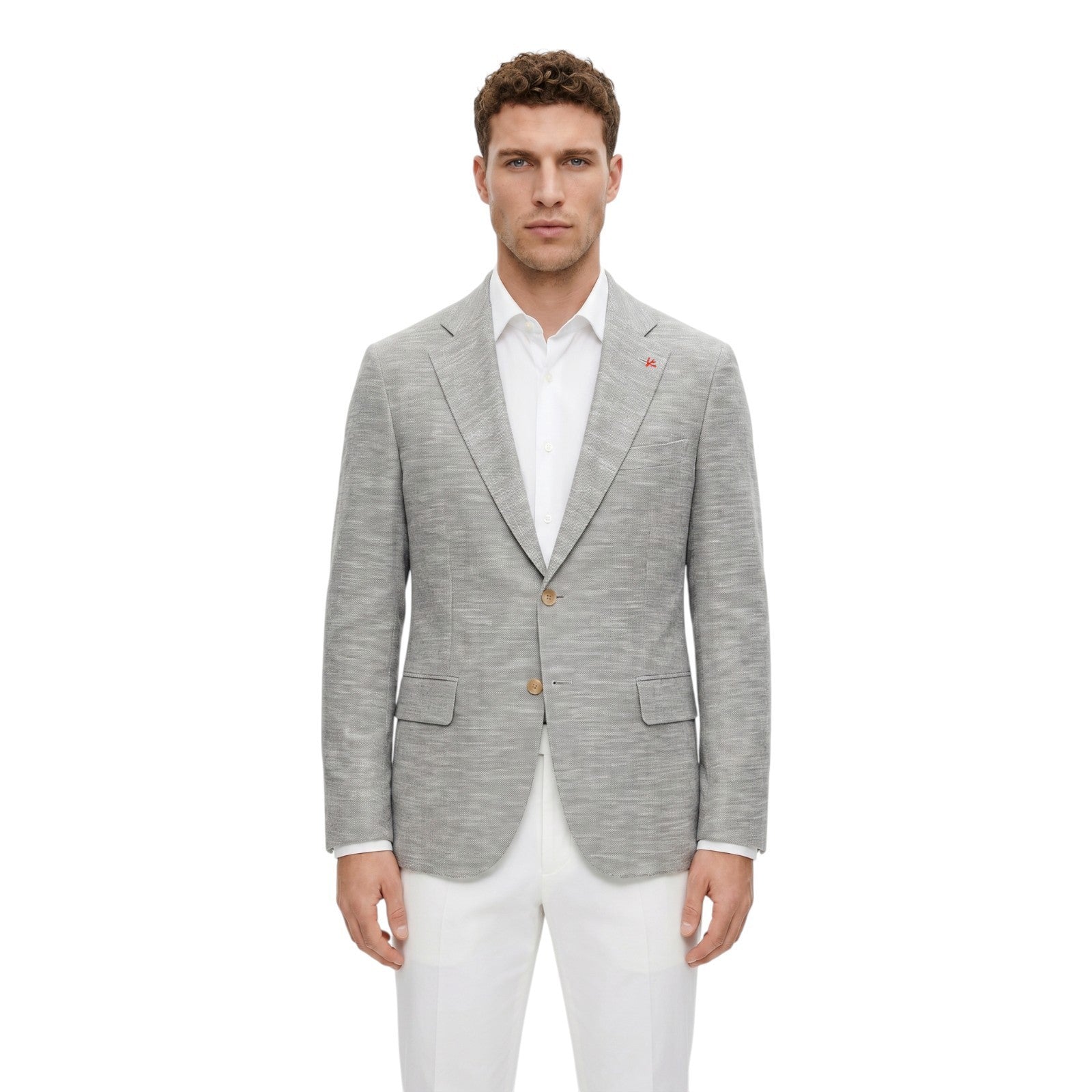 $5200 ISAIA NAPOLI "Capri" Comfort Project Gray Jacket Sport Coat Wool - Linen
