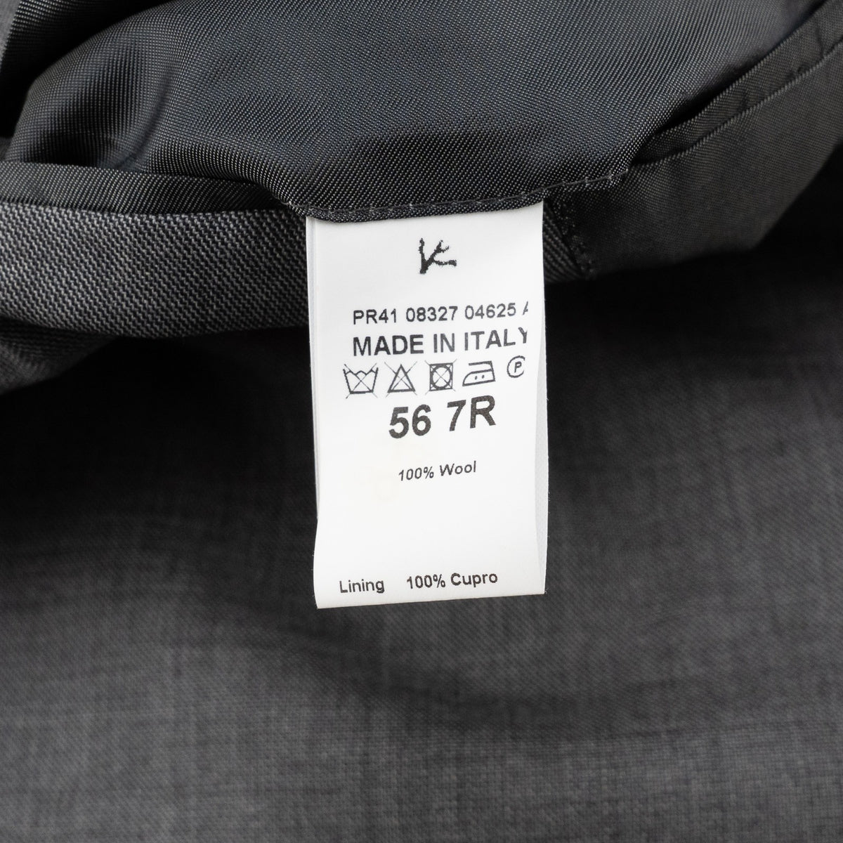 $6600 ISAIA NAPOLI "Capri" Gray Suit Fine Wool 4 Season 46 US / 56 EU 7R