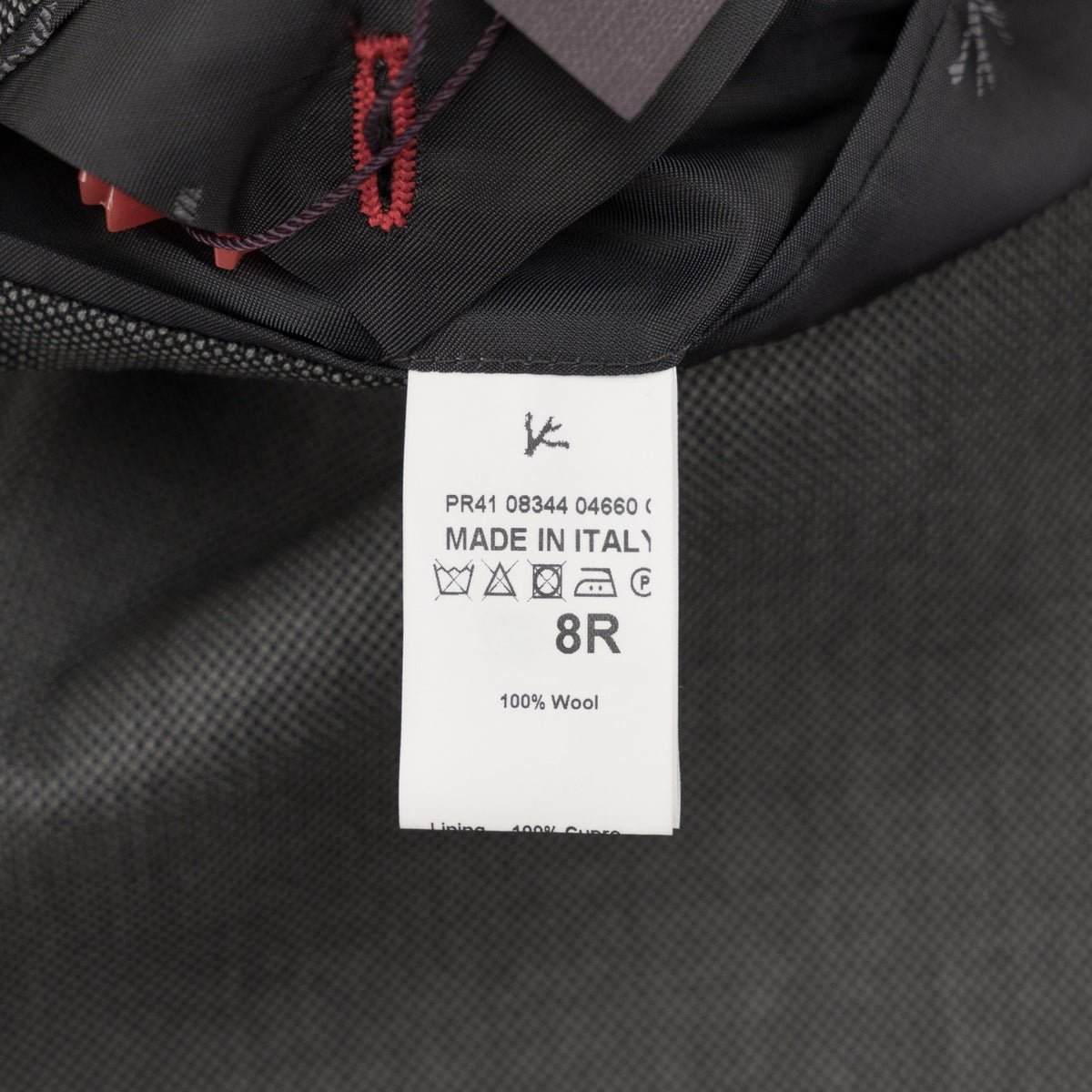 $6850 ISAIA NAPOLI "Capri" Gray Suit Hand-Sewn Fine Wool Birdseye