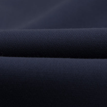 7100$ ISAIA "Portofino" Blue Navy Double Breasted Overcoat Coat Wool 38 US 48 IT