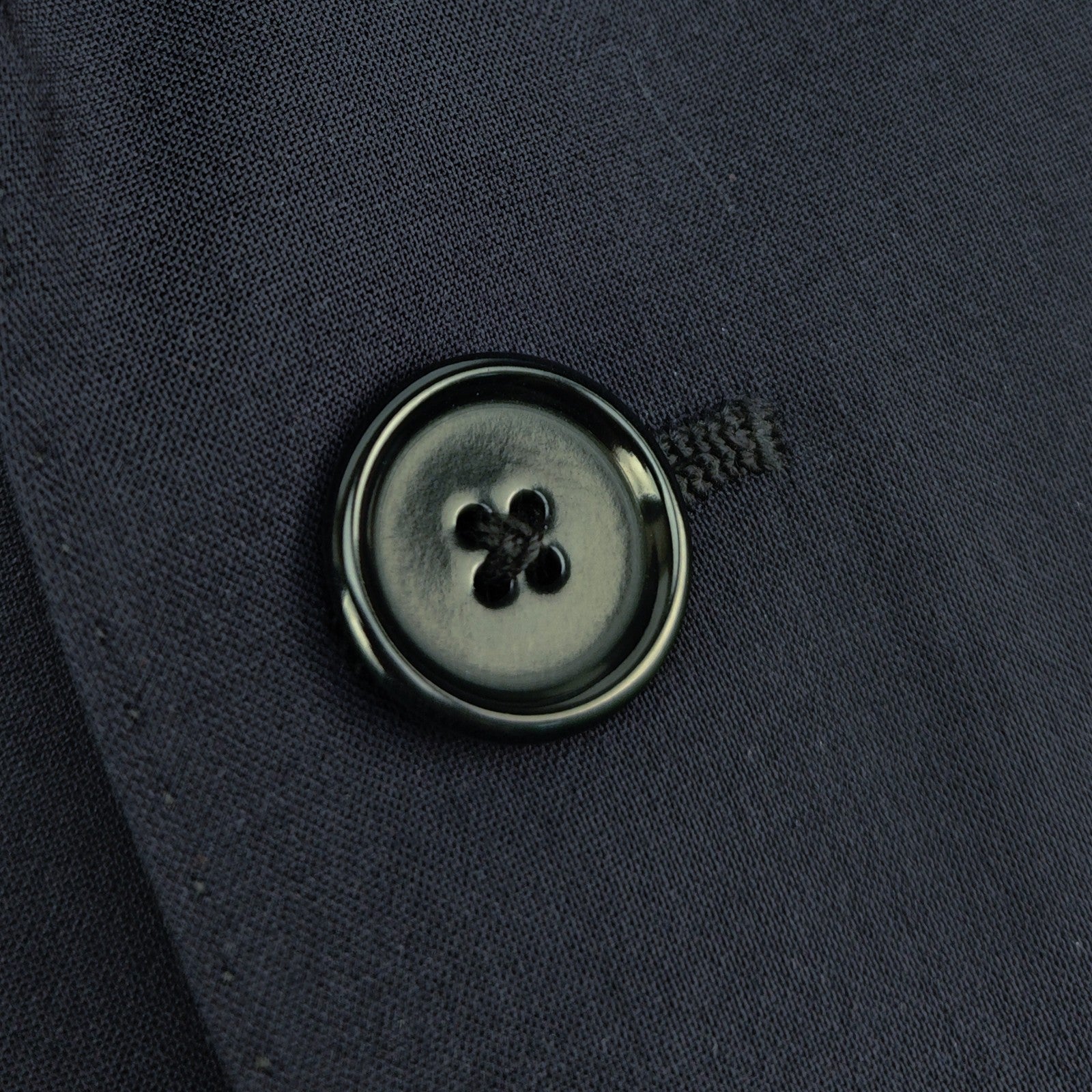 1600$ RAFFAELE CARUSO Navy Superfine 130’s Wool Sport Coat 3/2 Roll  42 US 52 IT