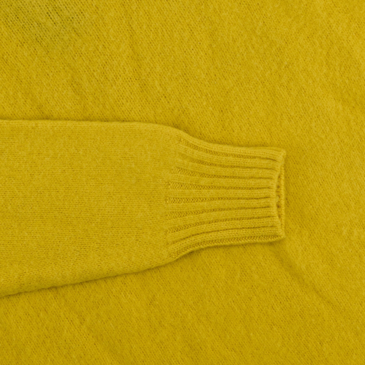 450$ DRUMOHR Sweater Raglan Sleeve Canary Yellow  100% Lambswool 38 US / 48 US