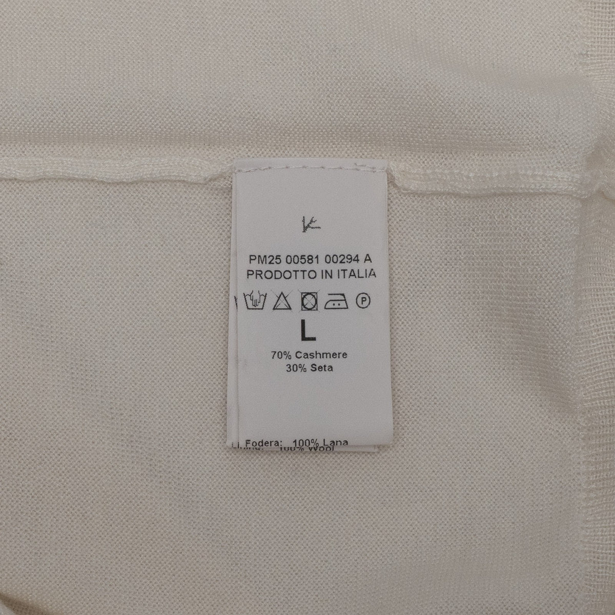1750$ ISAIA NAPOLI Gray Polo Sweater Knit Soft Cashmere - Silk Size L