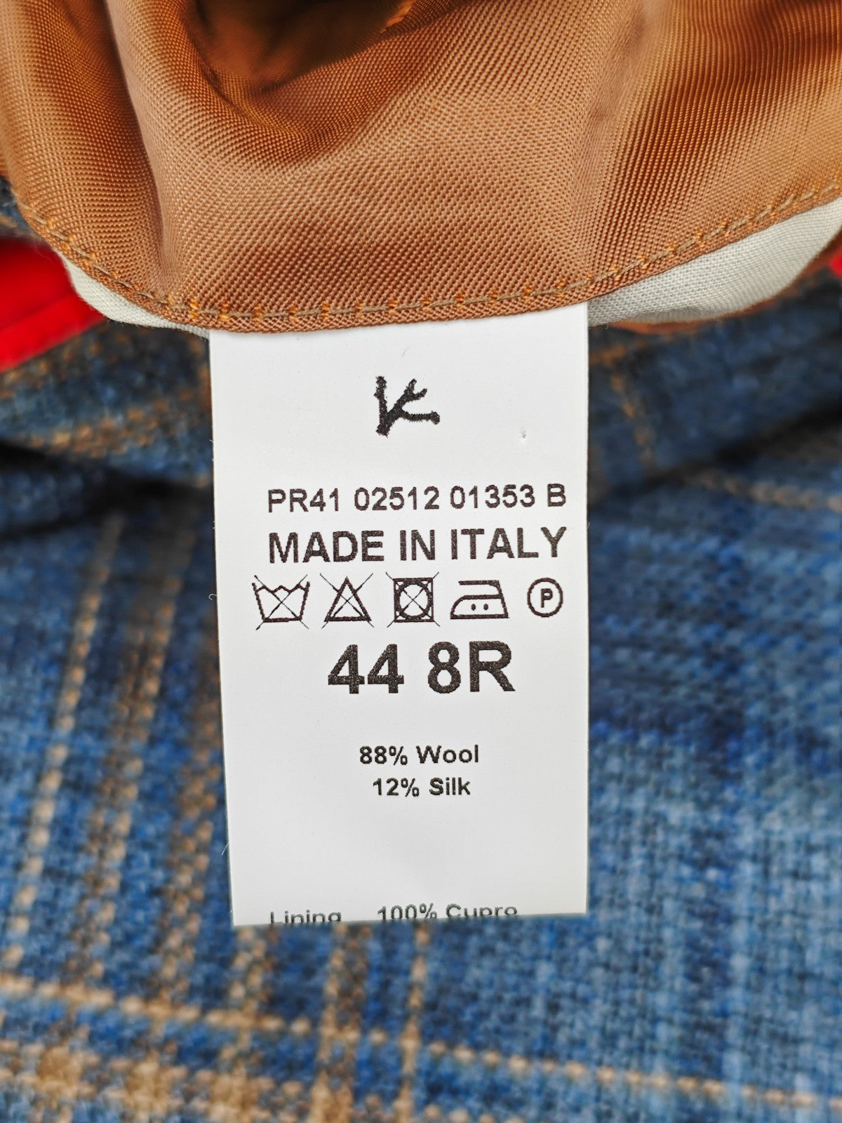 $4850 ISAIA NAPOLI "Capri" Blue Hand-Sewn Sport Coat Wool Silk  34 US / 44 EU 8R