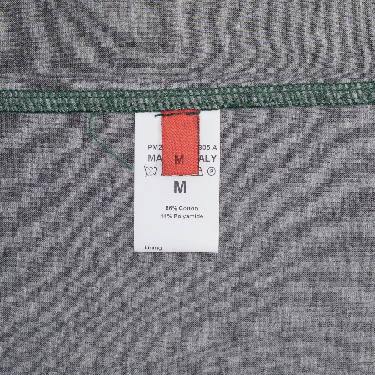 695$ ISAIA NAPOLI Forest Green Polo Jersey Cotton Size M - Made in Italy