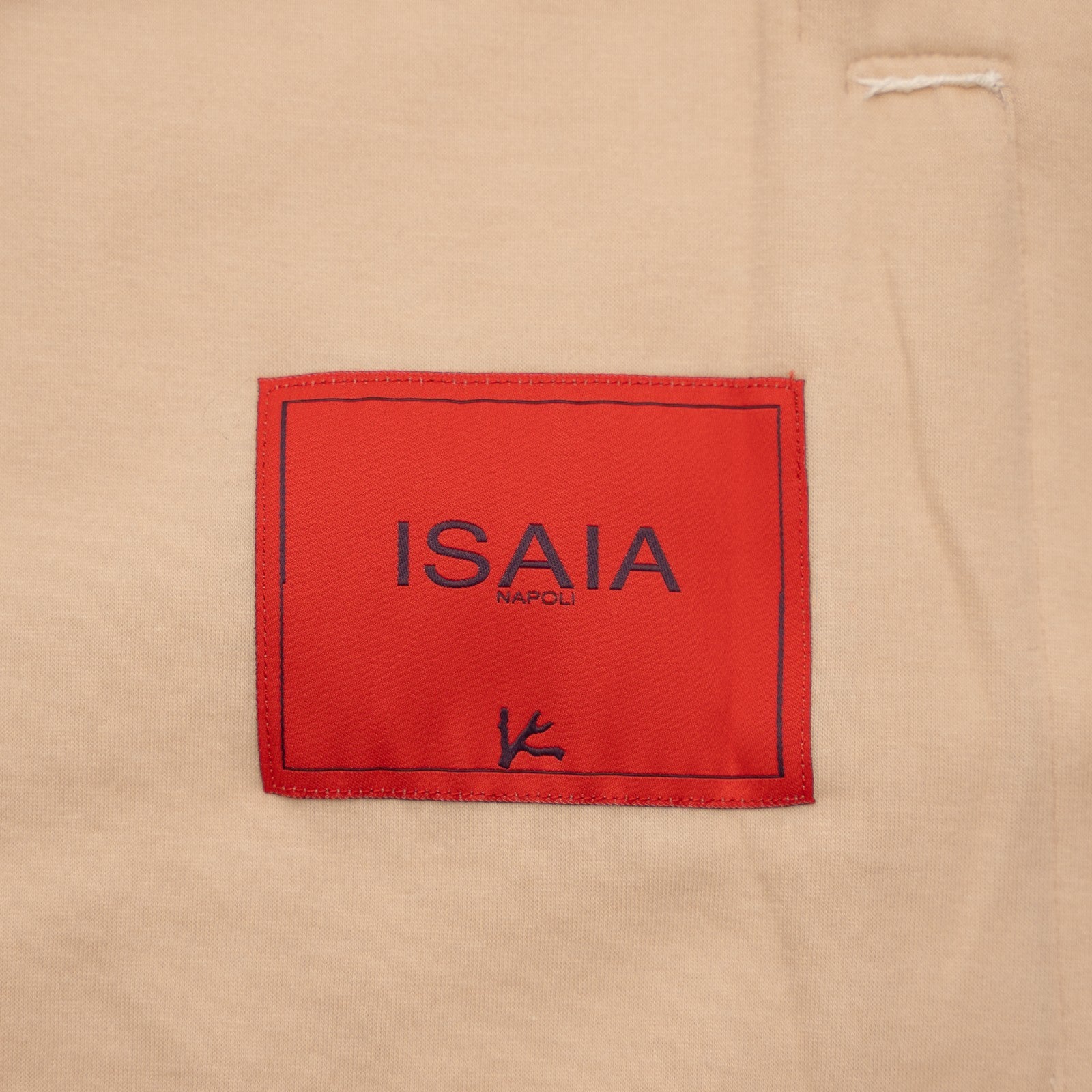 $1850 ISAIA NAPOLI Ivory Full Zip Track Jacket Jogging Jersey Cotton XXL
