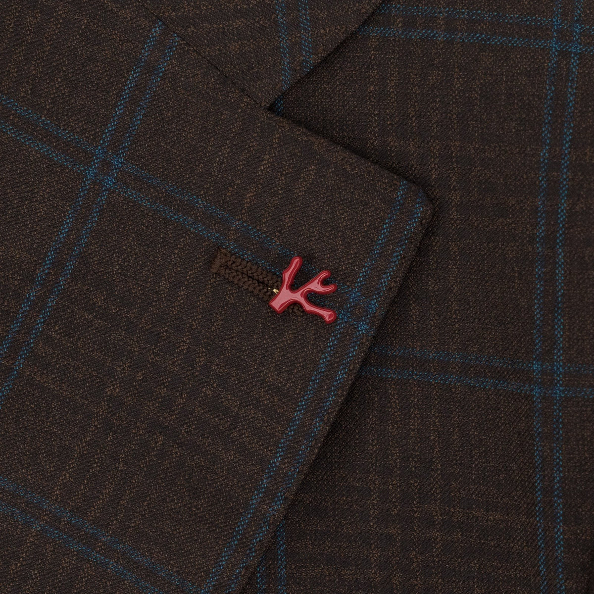 $6600 ISAIA NAPOLI "Marechiaro" Brown Suit Fine Wool 4 Season 40 US / 50 EU 8R