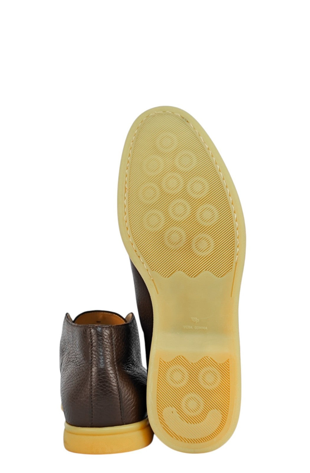 1100$ TESTONI "Portofino" Brown Desert Boot Shoes Suede 8 UK / 9 US / 42 IT