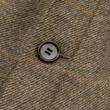 2650$ RAFFAELE CARUSO Brown Sport Coat LORO PIANA Cashmere / Goat 38 US / 48 IT