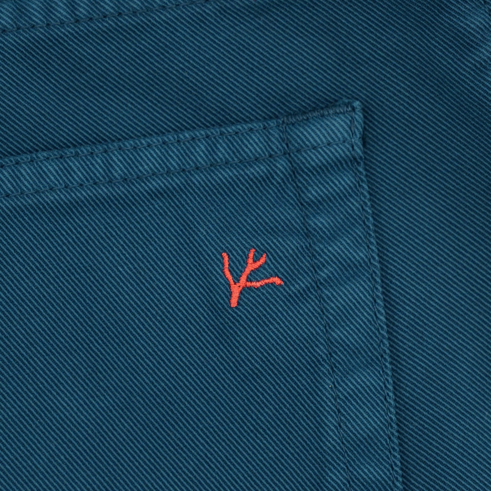 725$ ISAIA NAPOLI Petroleum Blue 5 Pocket Denim Jeans Cotton Slim 32 US / 48 EU