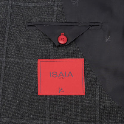$6600 ISAIA NAPOLI "Marechiaro" Gray Suit Fine Wool 4 Season 44 US / 54 EU 7R
