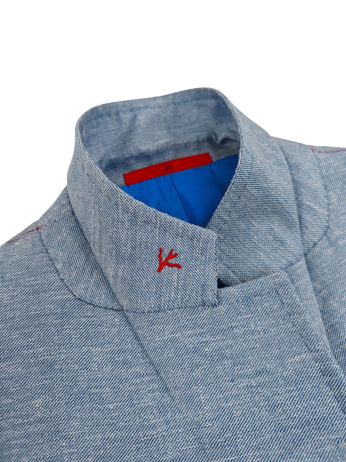 $5400 ISAIA NAPOLI Sky Blue Jacket Sport Coat Cashmere Silk Linen 44 US 54 EU 8R