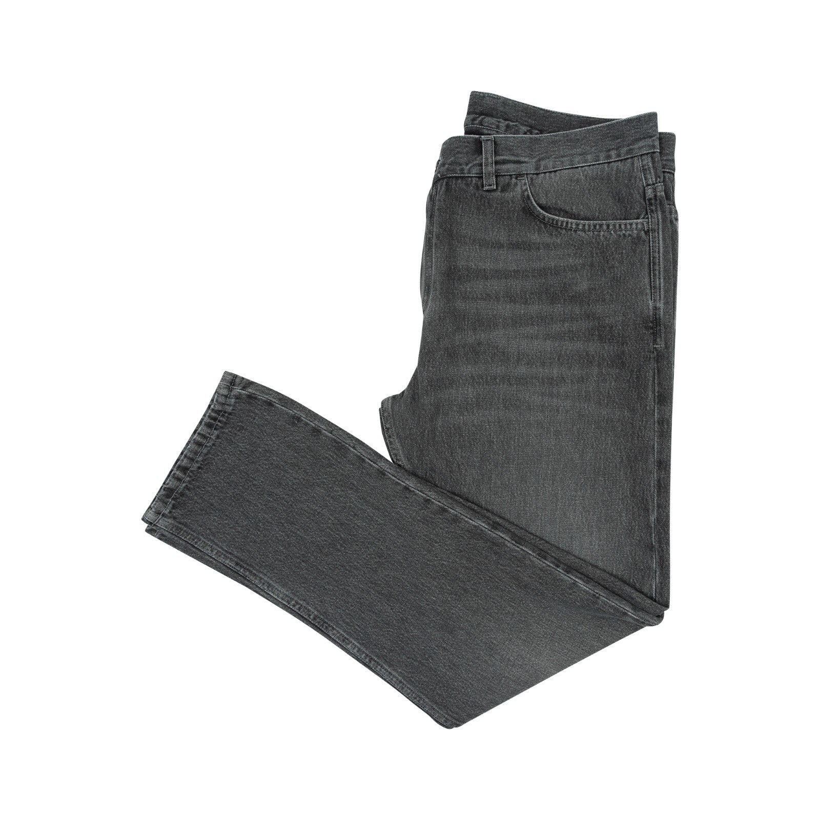 690$ ISAIA NAPOLI Light Gray Denim Jeans Straight Pant Cotton 38 US / 54 EU