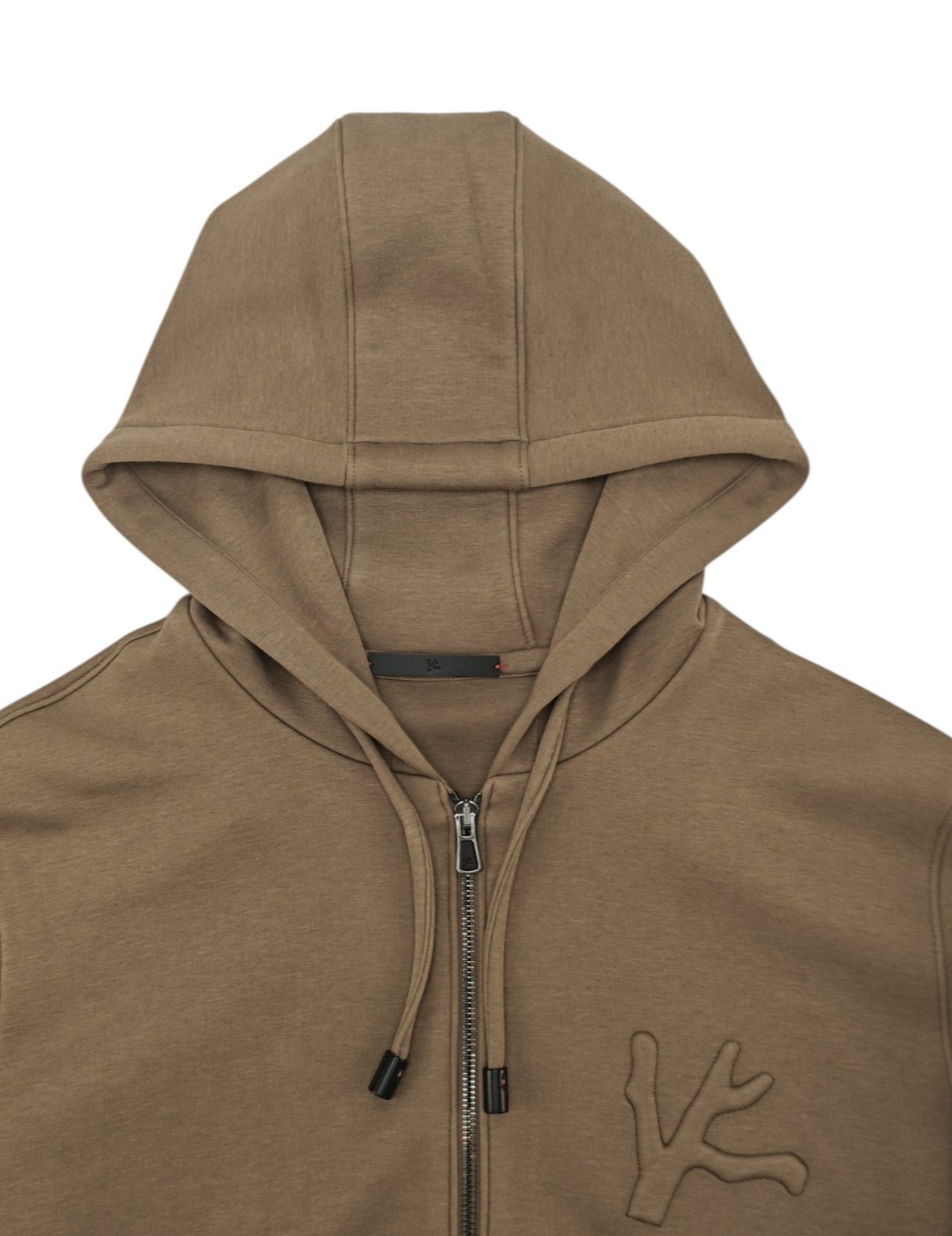 $3450 ISAIA NAPOLI Beige Tracksuit Jogging Jersey Cotton - Cashmere Size L