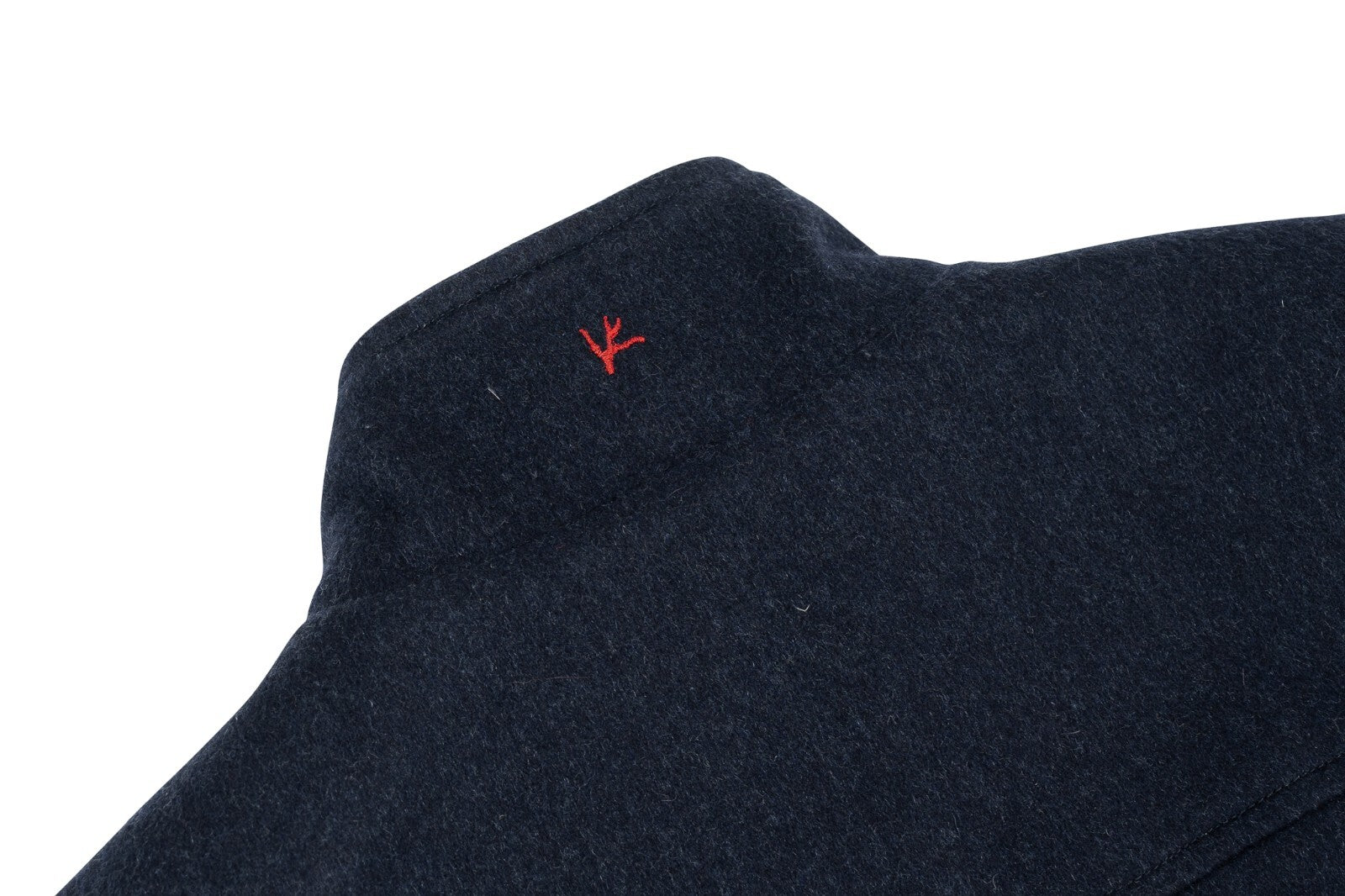 3900$ ISAIA NAPOLI Blue Navy Jacket Vest 100% Cashmere & Leather Details