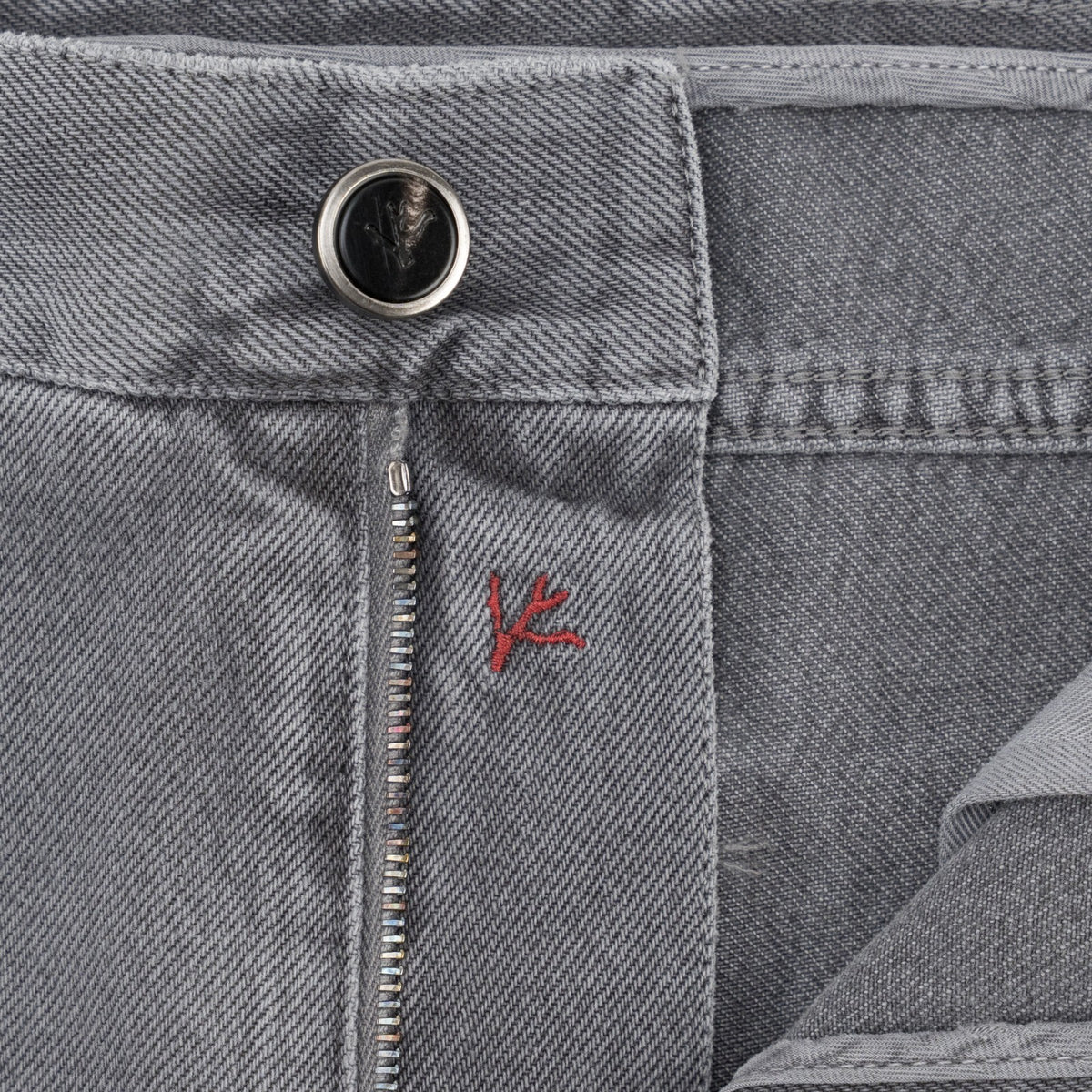 795$ ISAIA "SpaccanapolI" Gray Denim Jeans 5 Pocket Pant Cotton 38 US/54 EU