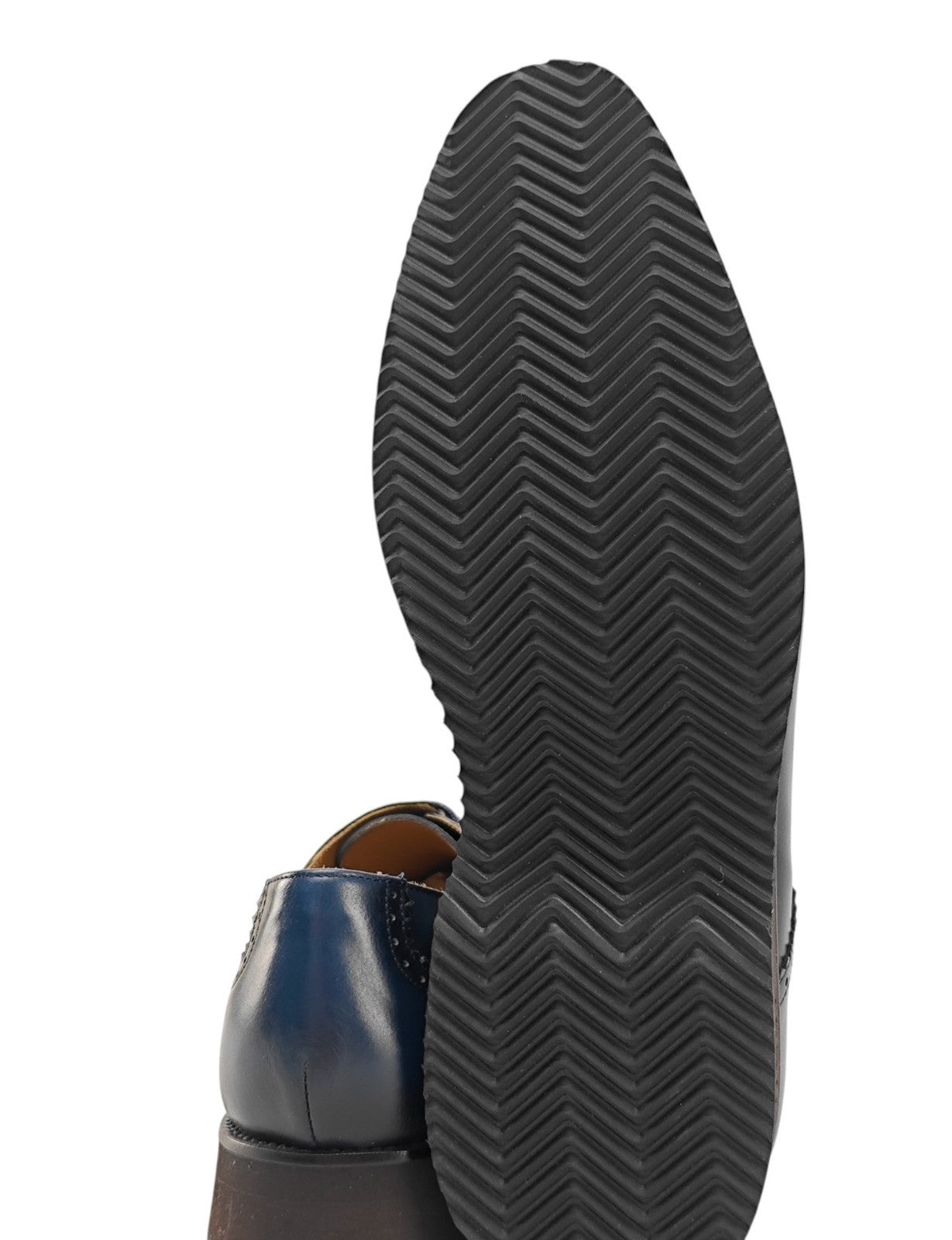 1200$ TESTONI "Bolgheri" Derby Shoes Blue Antique Calf 8.5 UK / 9.5 US / 42.5 IT