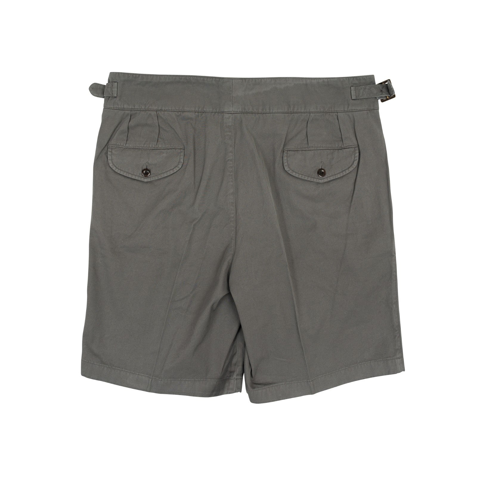 530$ RUBINACCI NAPOLI Manny Gurkha Short Pant Off Green Cotton 36 US / 52 IT