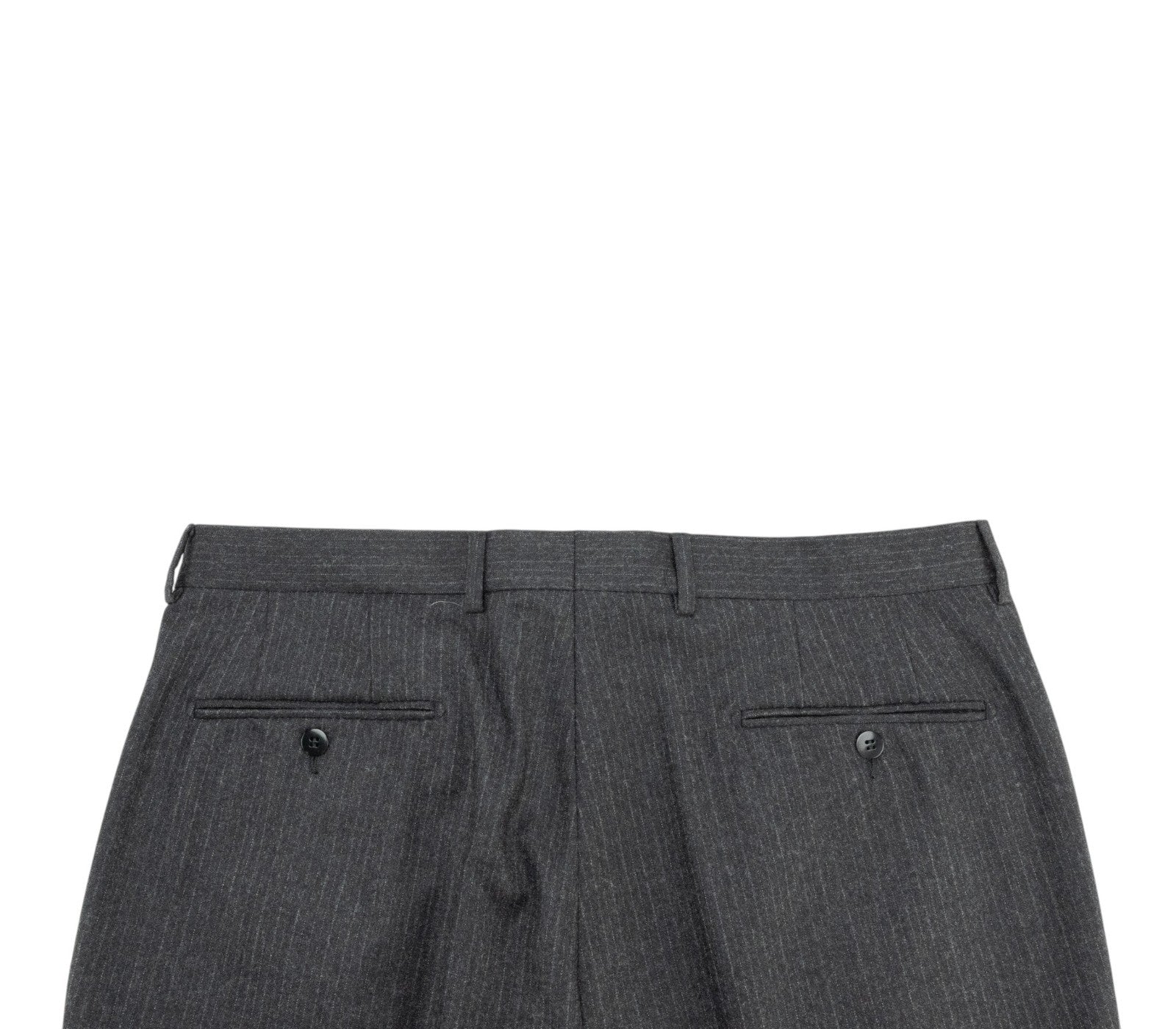 2800$ SARTORIO NAPOLI by KITON Gray Handmade Suit Wool Pinstripe 44 US / 54 IT