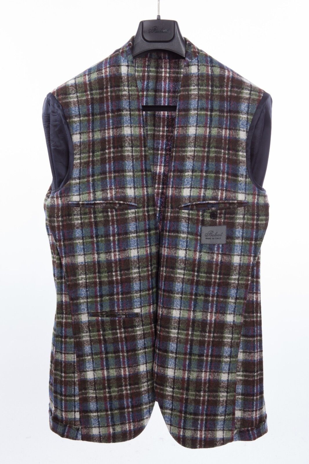 $2240 BELVEST Check Baby Alpaca Sport Jacket 40 US / 50 EU Drop 7R  F/W 2018