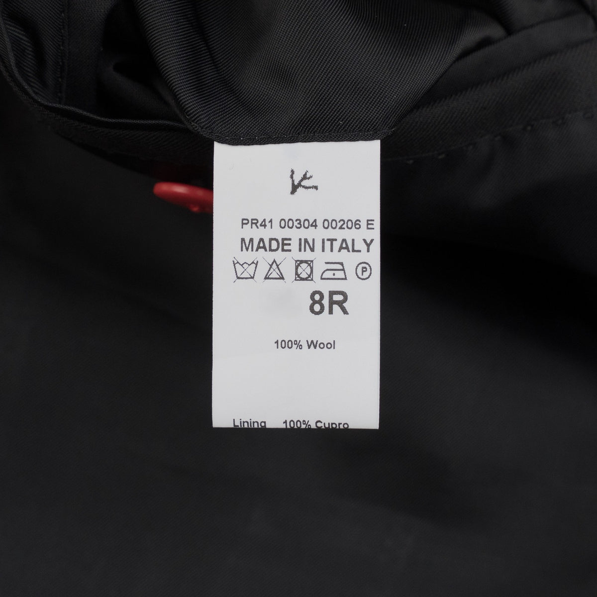 $7150 ISAIA "Sanita" Black Suit Hand-Sewn Fine Wool Aquaspider Water Repellent