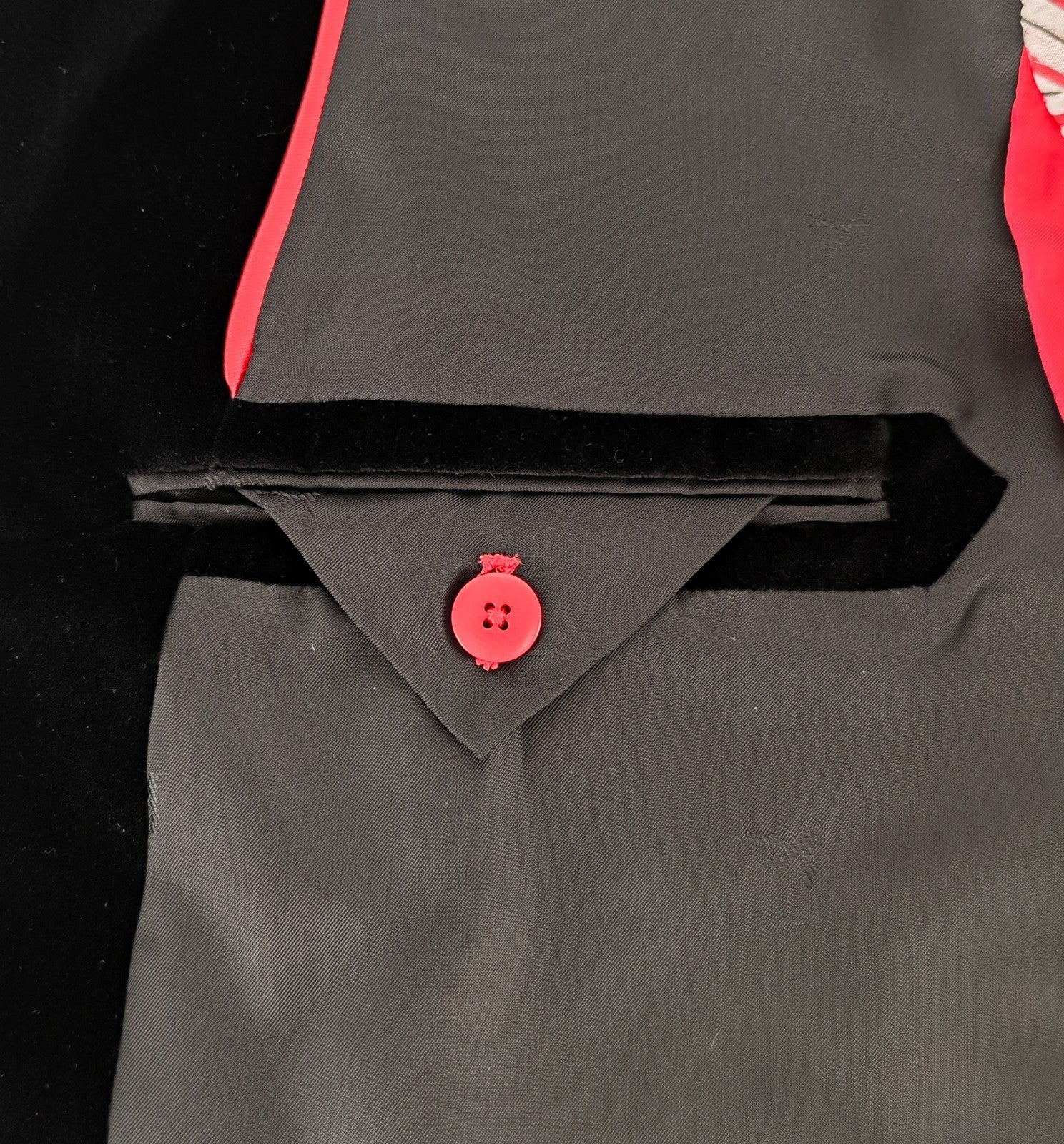 $4300 ISAIA NAPOLI Black Hand-Sewn Sport Coat Velvet Cotton 42 US / 52 EU
