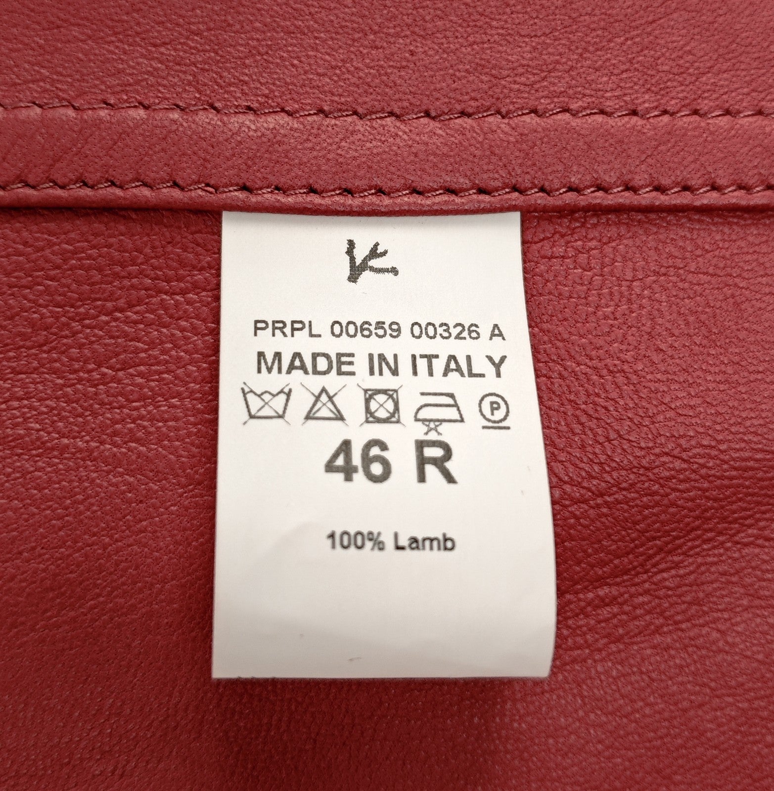 $5950 ISAIA NAPOLI Rust Jacket Suede Lambskin Leather 36 US / 46 EU
