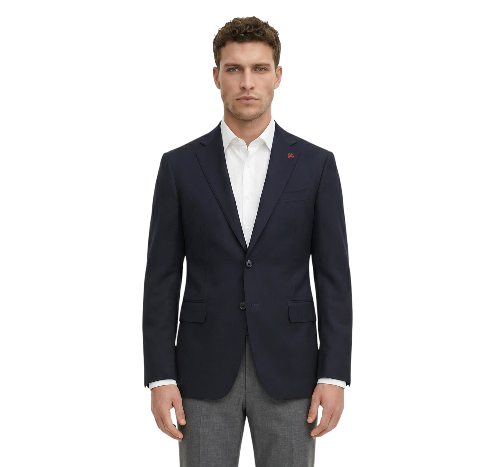 $5700 ISAIA NAPOLI Blue Midnight Hand-Sewn Jacket Sport Coat Fine Wool