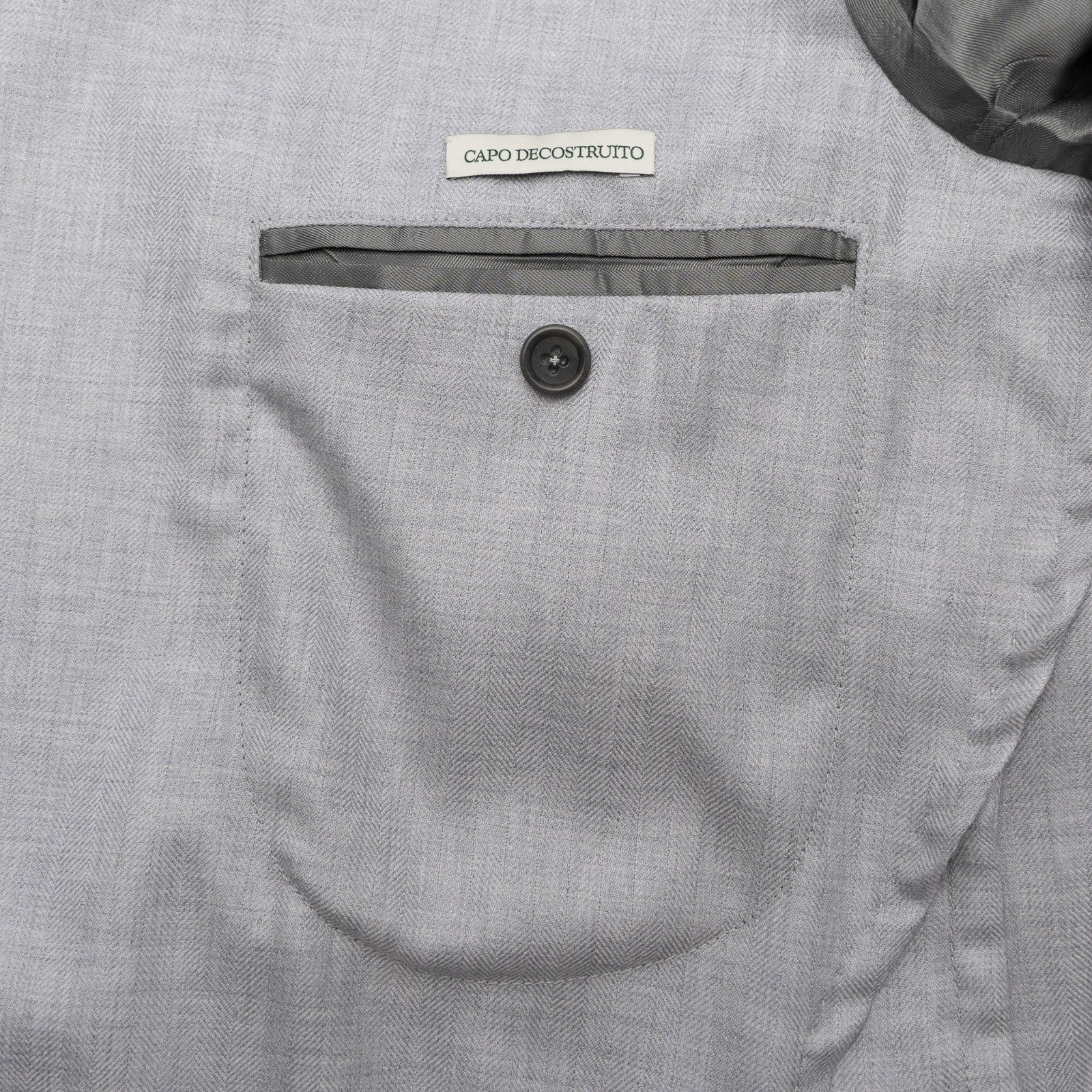 $3450 LUIGI BORRELLI NAPOLI Gray Jacket Sport Coat 100% Cashmere 36 US / 46 EU