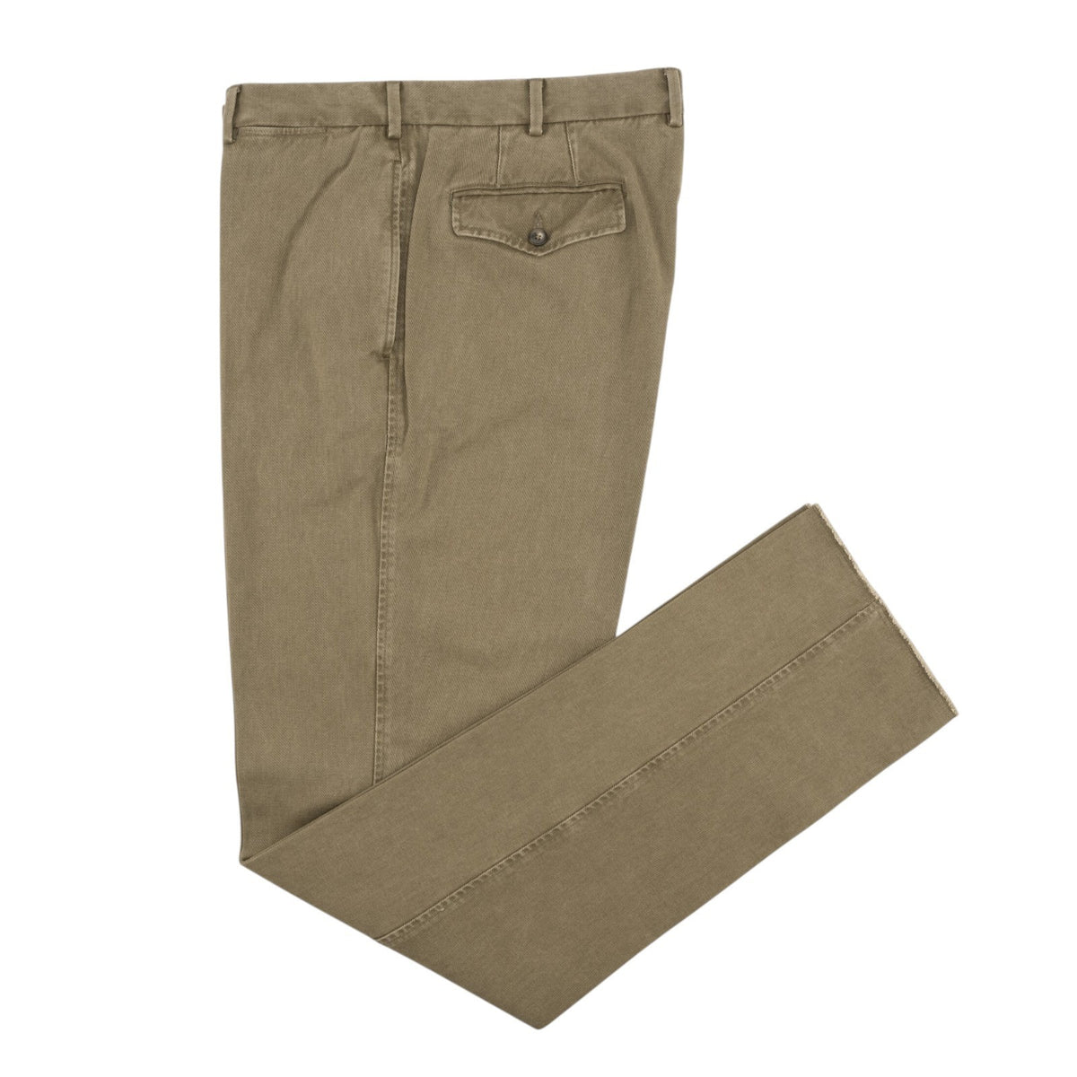 700$ BURBERRY Olive Green Jeans Denim Pant Cotton Pant Relaxed Fit 42 US / 58 EU