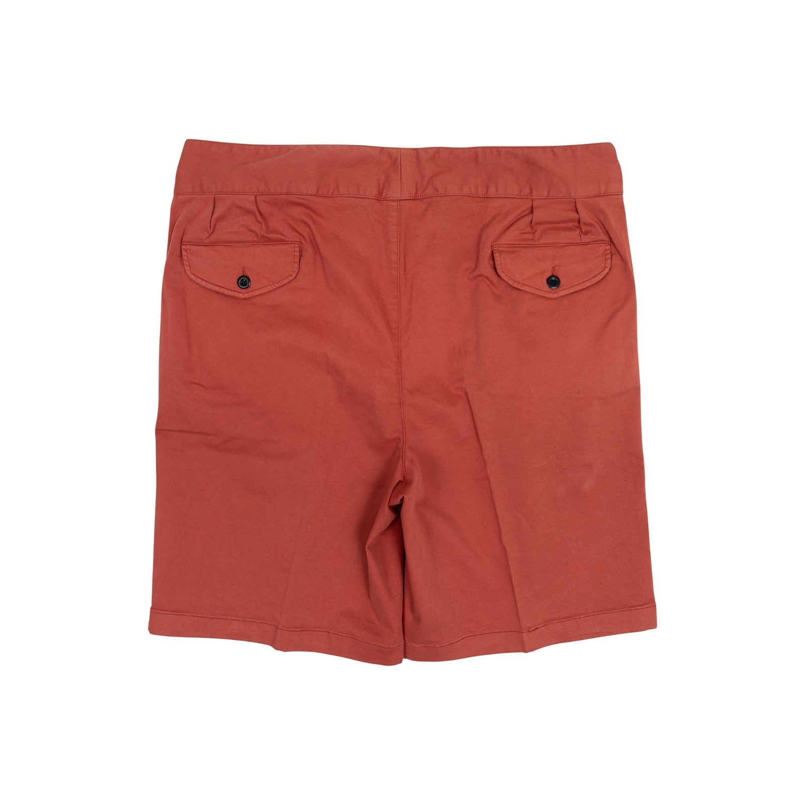 530$ RUBINACCI Manny Gurkha Short Pant Terracotta Red Cotton 40 US / 56 IT