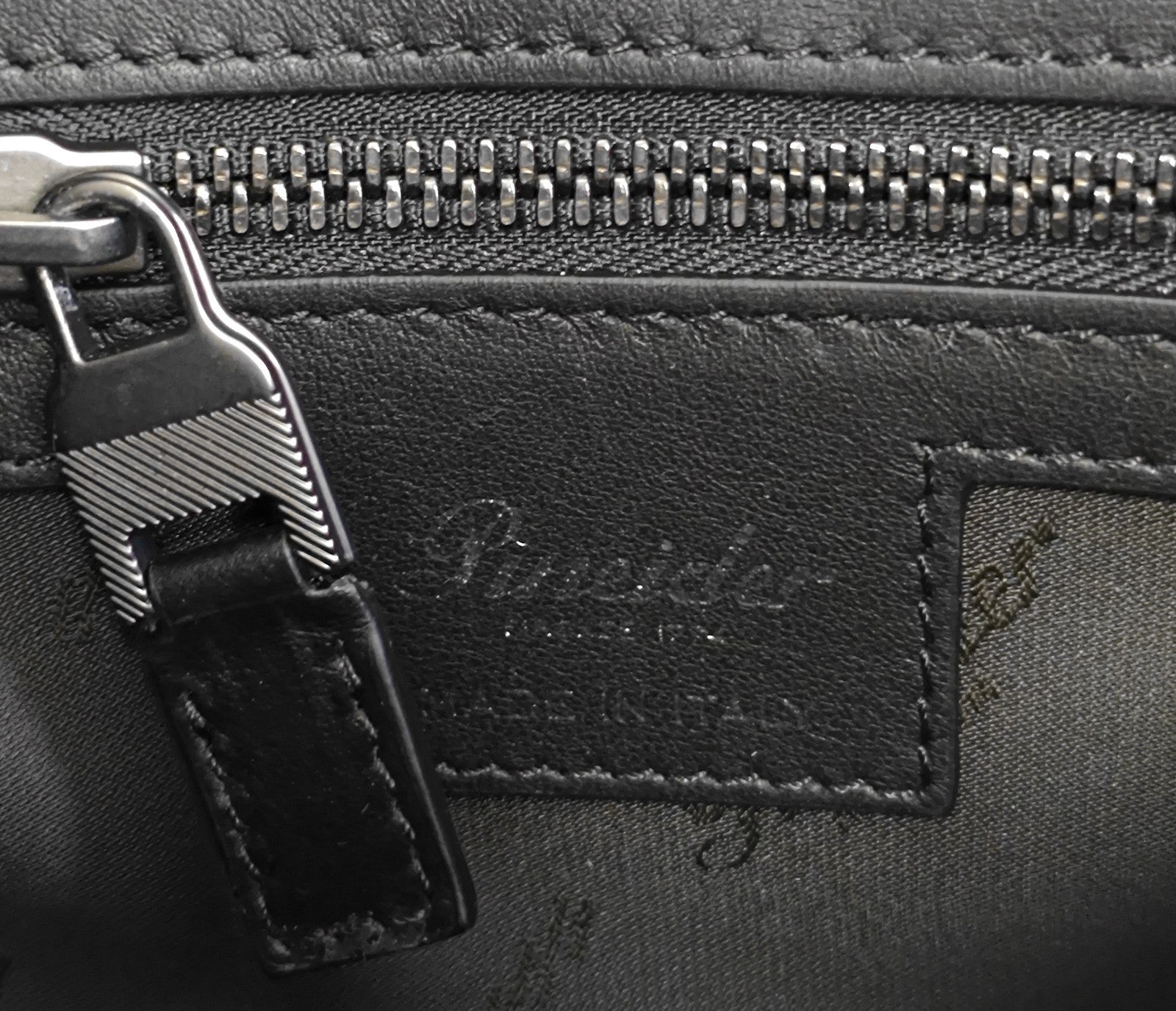 1070$ PINEIDER FIRENZE 1774 "Metro Smooth" Bumbag Belt Bag Calf Black
