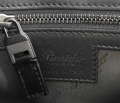 1070$ PINEIDER FIRENZE 1774 "Metro Smooth" Bumbag Belt Bag Calf Black