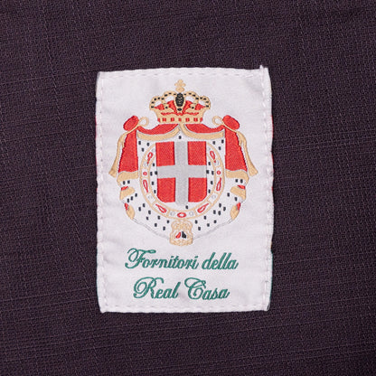 415$ LUIGI BORRELLI NAPOLI 5 Pockets Plum Denim Jeans Cotton 34 US / 50 EU